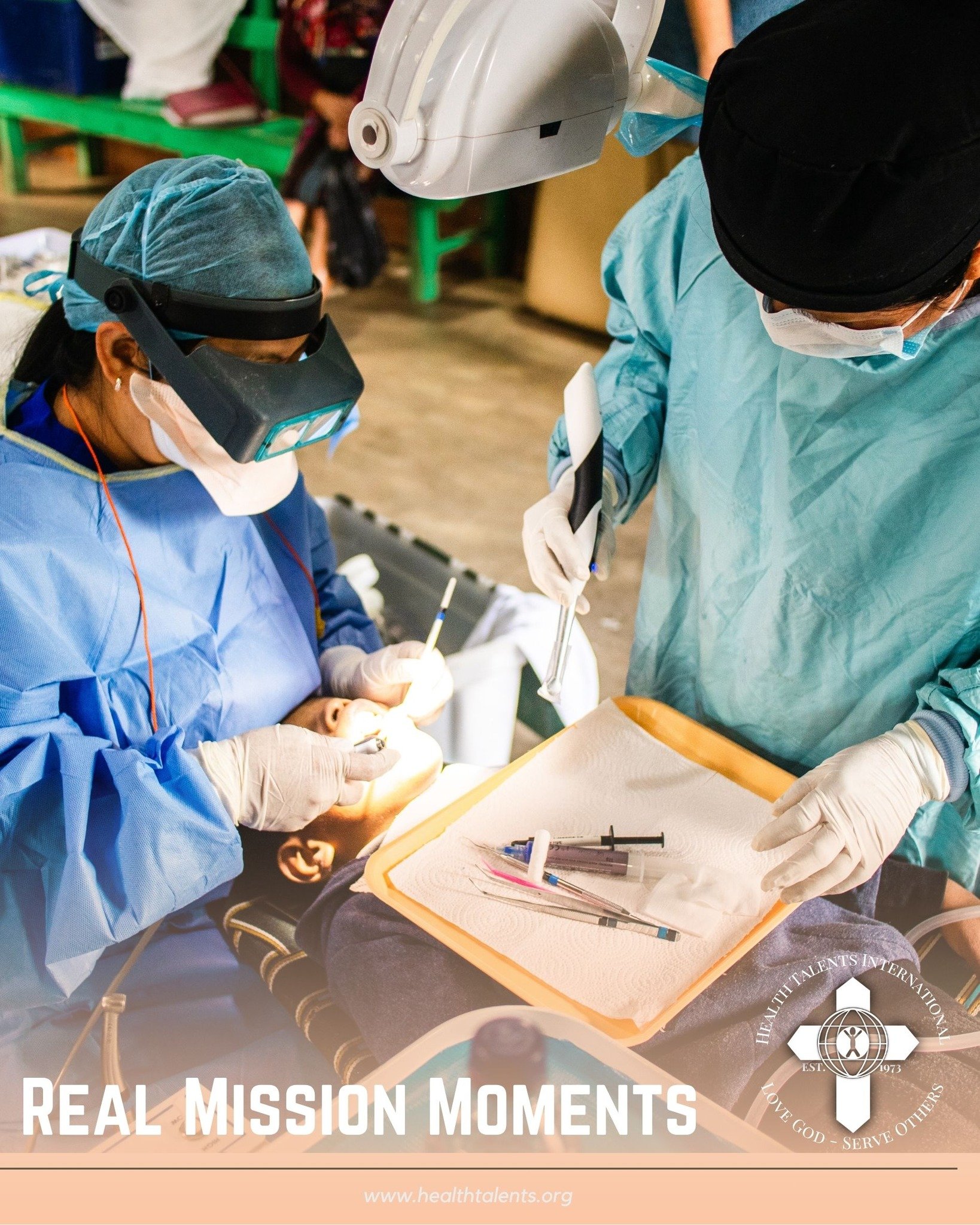 Real Mission Moments 💛

Not every mission moment is found in the big milestones or the photos we plan to take. Sometimes it&rsquo;s found in the middle of a busy clinic day&mdash;gloves on, instruments ready, laughter between patients, and a team of