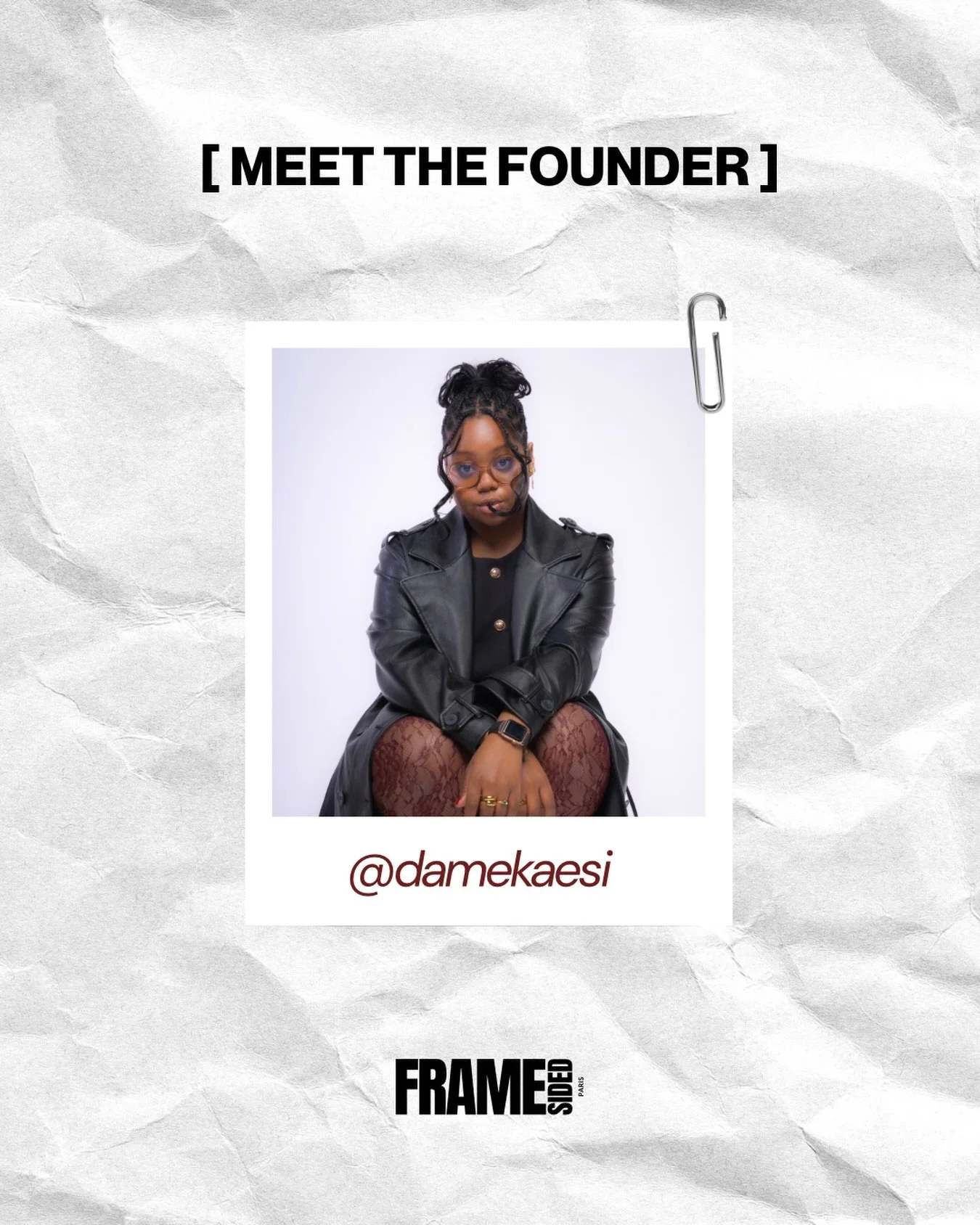 [MEET THE FOUNDER]

I&rsquo;m Cassandra, also known as Kaesi [ @damekaesi ]

For as long as I can remember, I&rsquo;ve been fascinated by the way certain places, brands and experiences leave a lasting impression.

A caf&eacute;.
A hotel.
A fashion ca