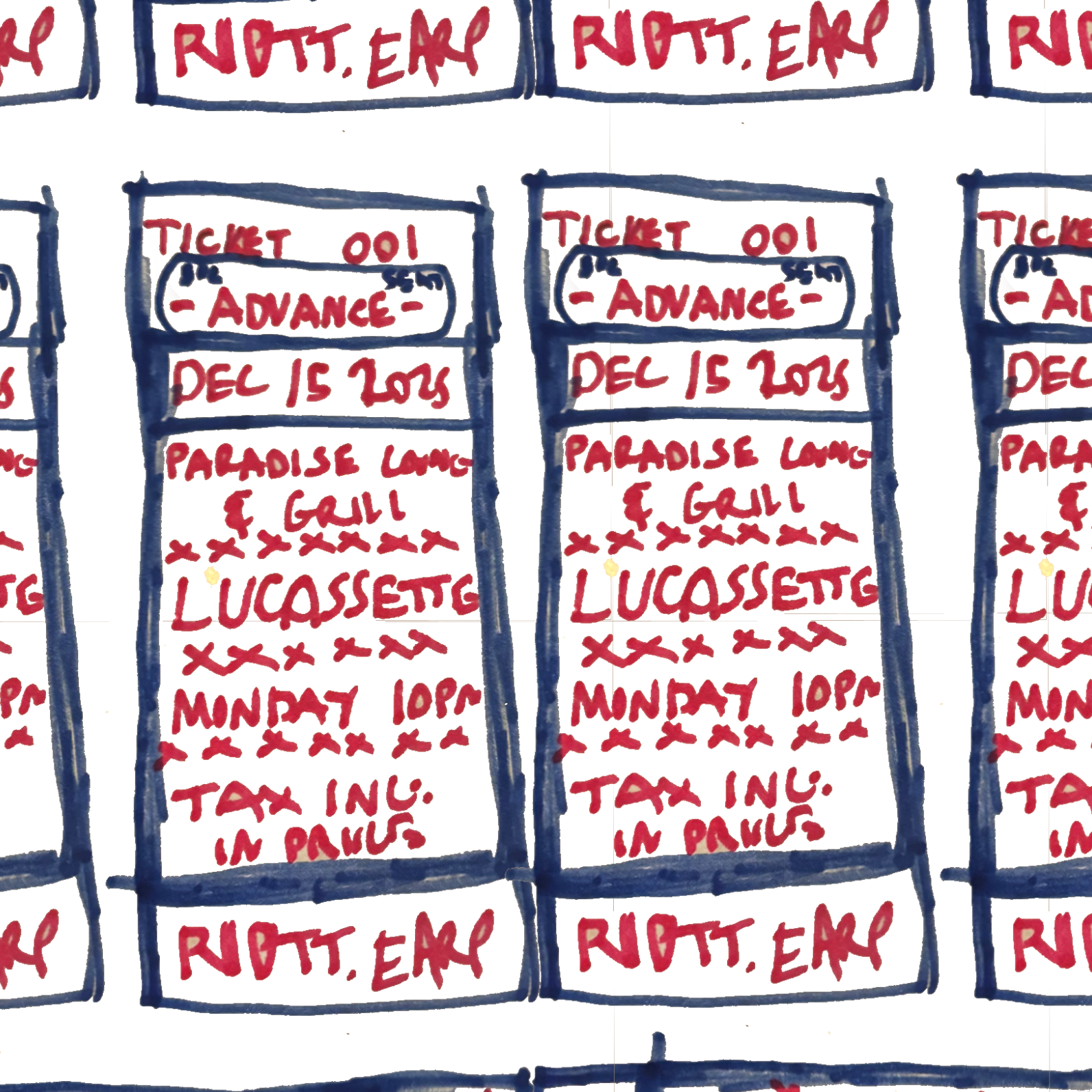 Lucassette @ Paradise Lounge & Grill