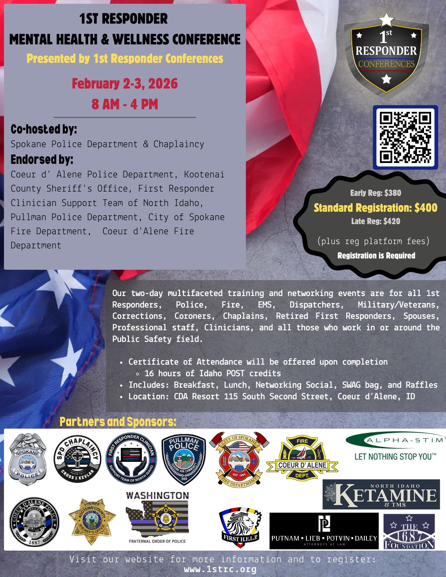 First Responder Mental Health &amp; Wellness Conference
