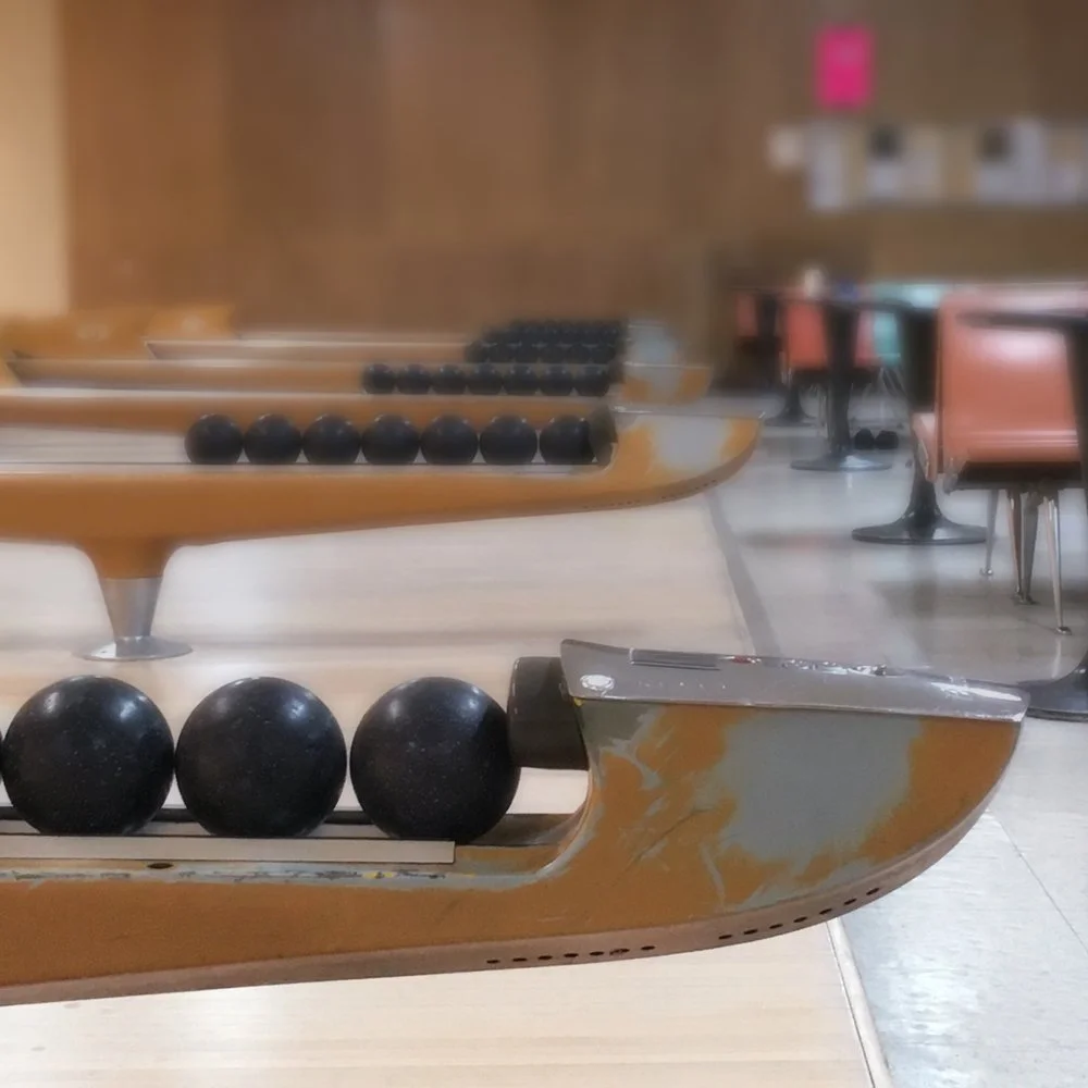 "Last House Standing"
Colonial Bowling Center opened in Worcester in 1960 and welcomed candlepinners for 60 years. I shot this photo shortly before Colonial closed in 2020, a victim of changing times, rising real estate values, and the pandemic. It w