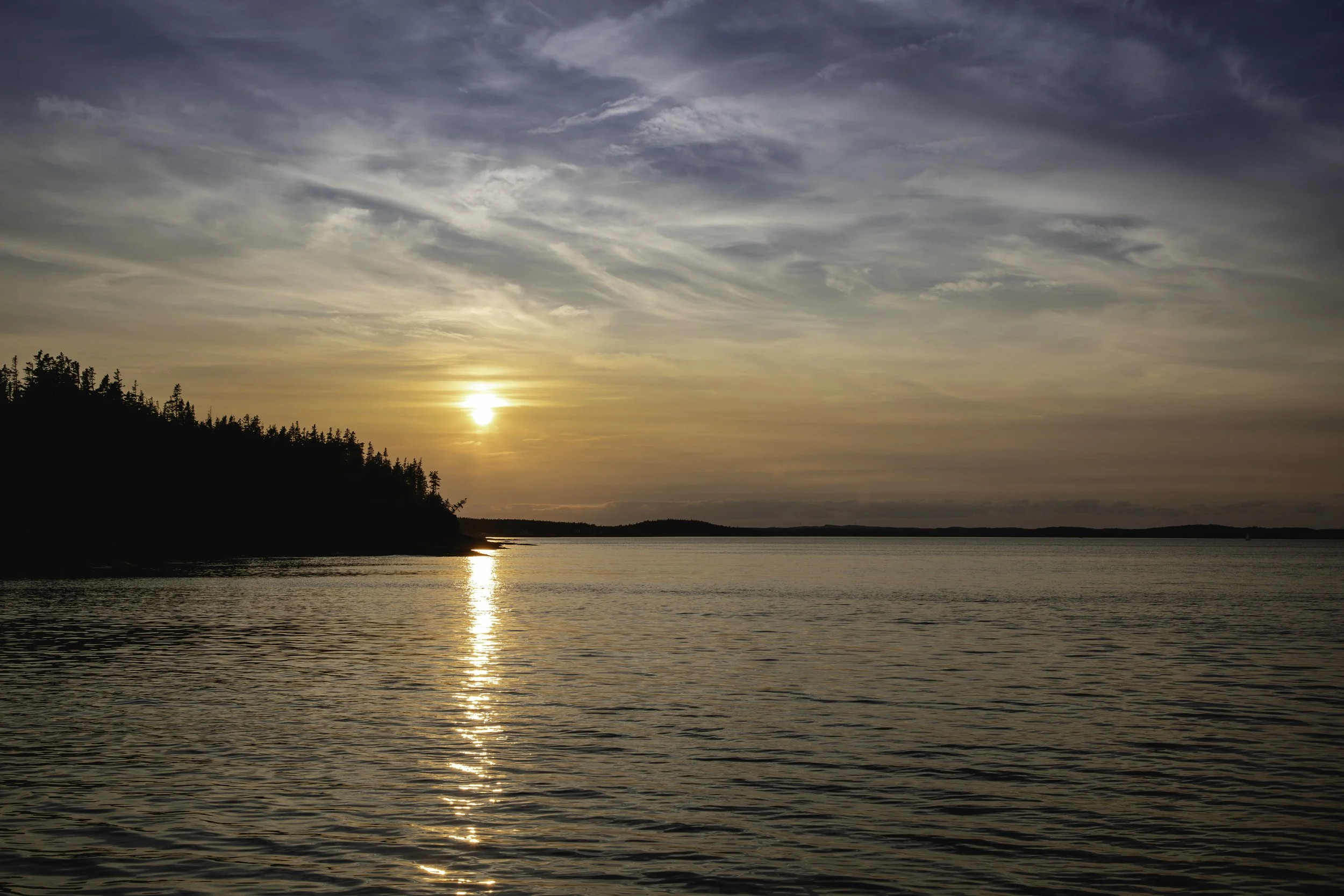 Lunenberg Bay Sunset Print