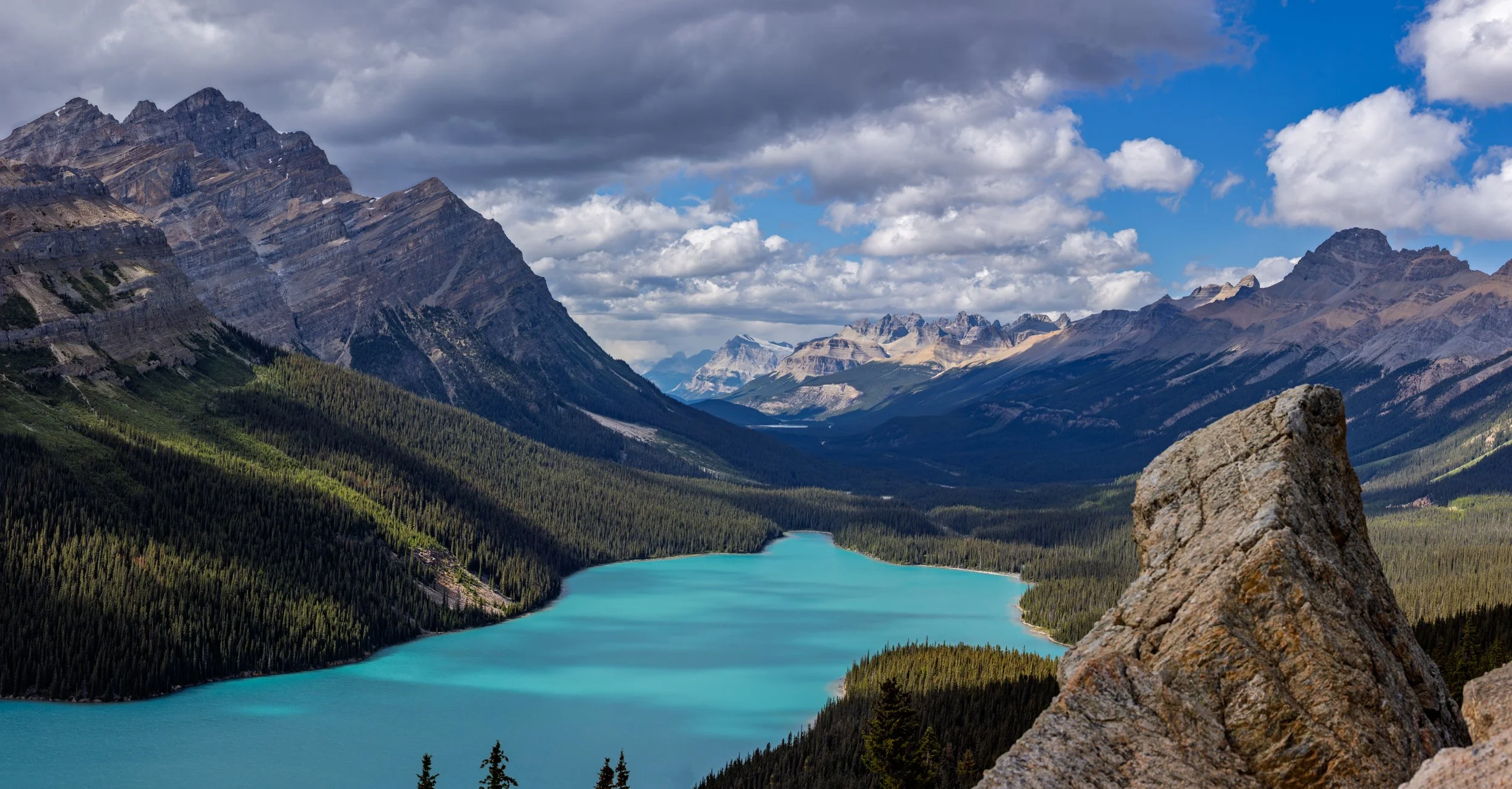 Peyto Lake Banff Wall Art Print