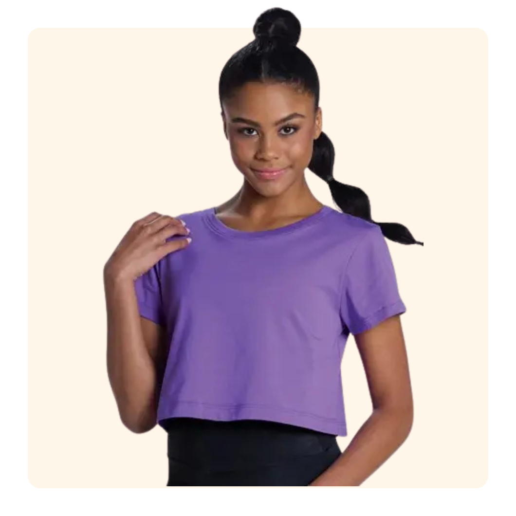 Anything dancer can move comfortably in (no denim)