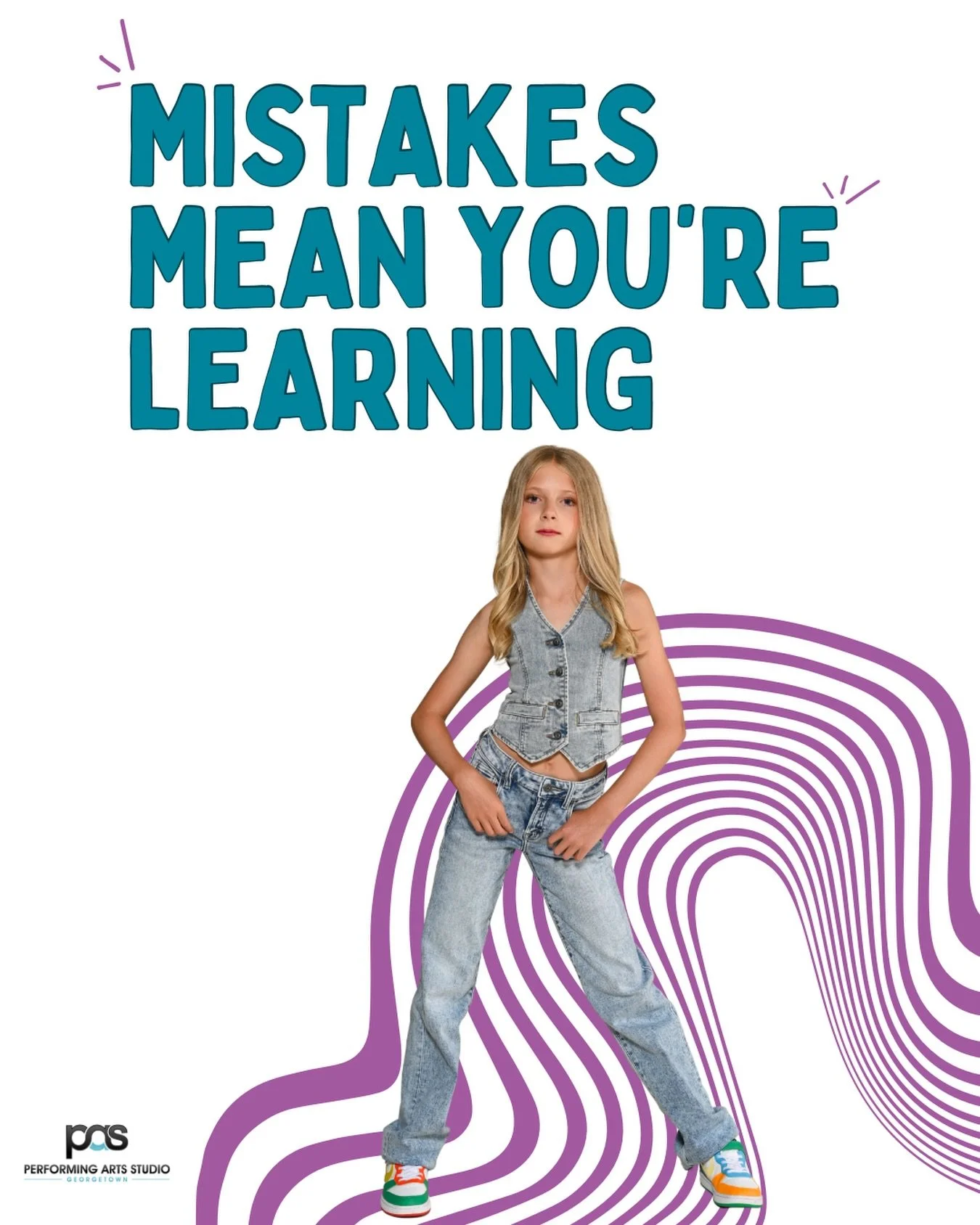 Every missed step is part of the process. Mistakes help dancers grow, problem-solve, and improve. Don&rsquo;t fear them, learn from them.