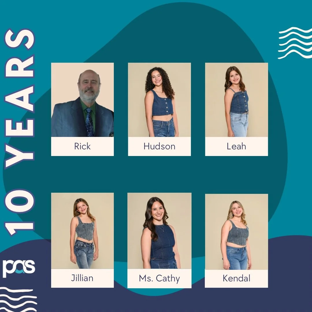Huge congrats to these talented dancers for becoming part of the PAS 10 Year Crew! 🎉 We're beyond thrilled for you and admire your passion, perseverance, and commitment to dance!
