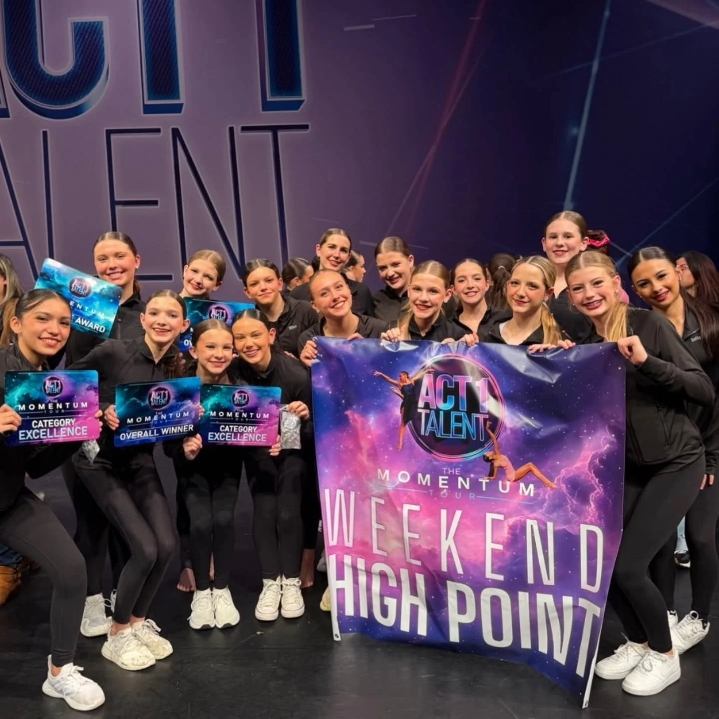 Congratulations to all our dancers for a fun weekend of growth, hard work, and celebration! We are so proud of everyone who took the stage this weekend. 

Level 2 Large Group Results:

Sound &amp; Color (IDC 5 &amp; IDC 6) &ndash; 💎 Diamond, 8th Ove