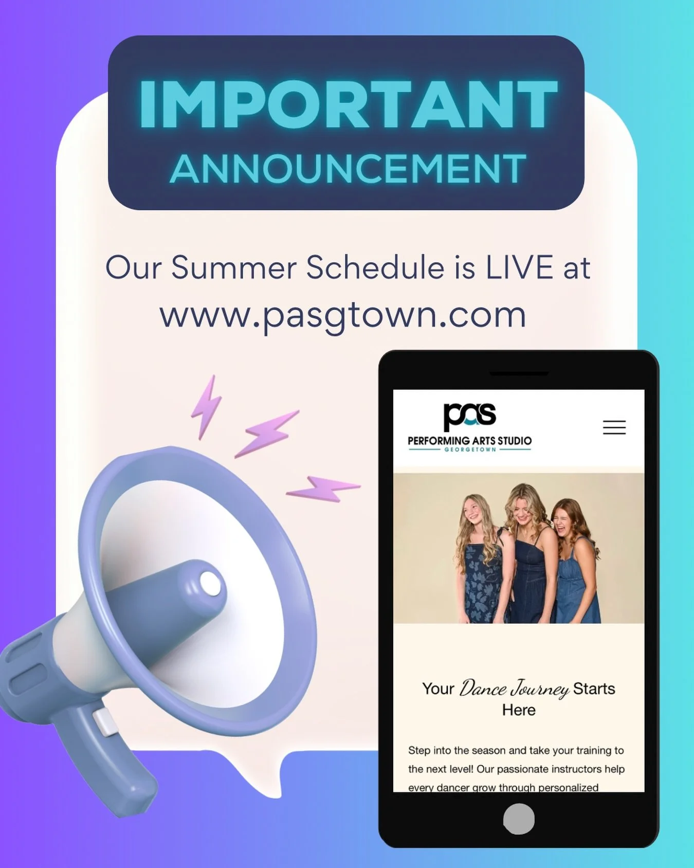 🚨Our full summer schedule is LIVE on our website now. This summer you can create your own schedule with our Summer Sizzler, join a variety of different camps, keep training, or just drop in here and there with a punch card. There is something for ev