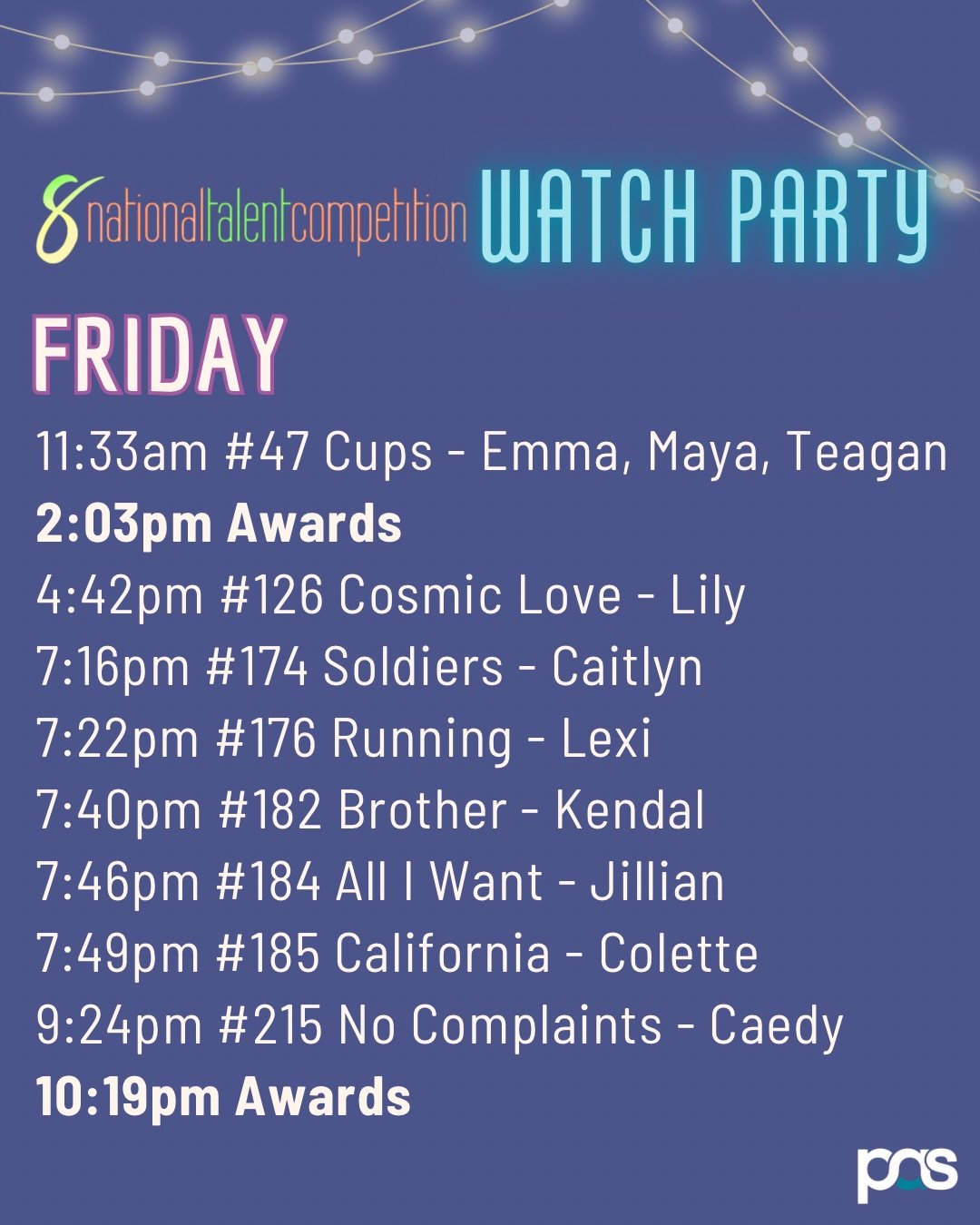 It's our final competition weekend! We're so proud of all our dancers and their hard work this year. Shine bright, teams! Cheer us on through the Dakiki app. 🩵🌟