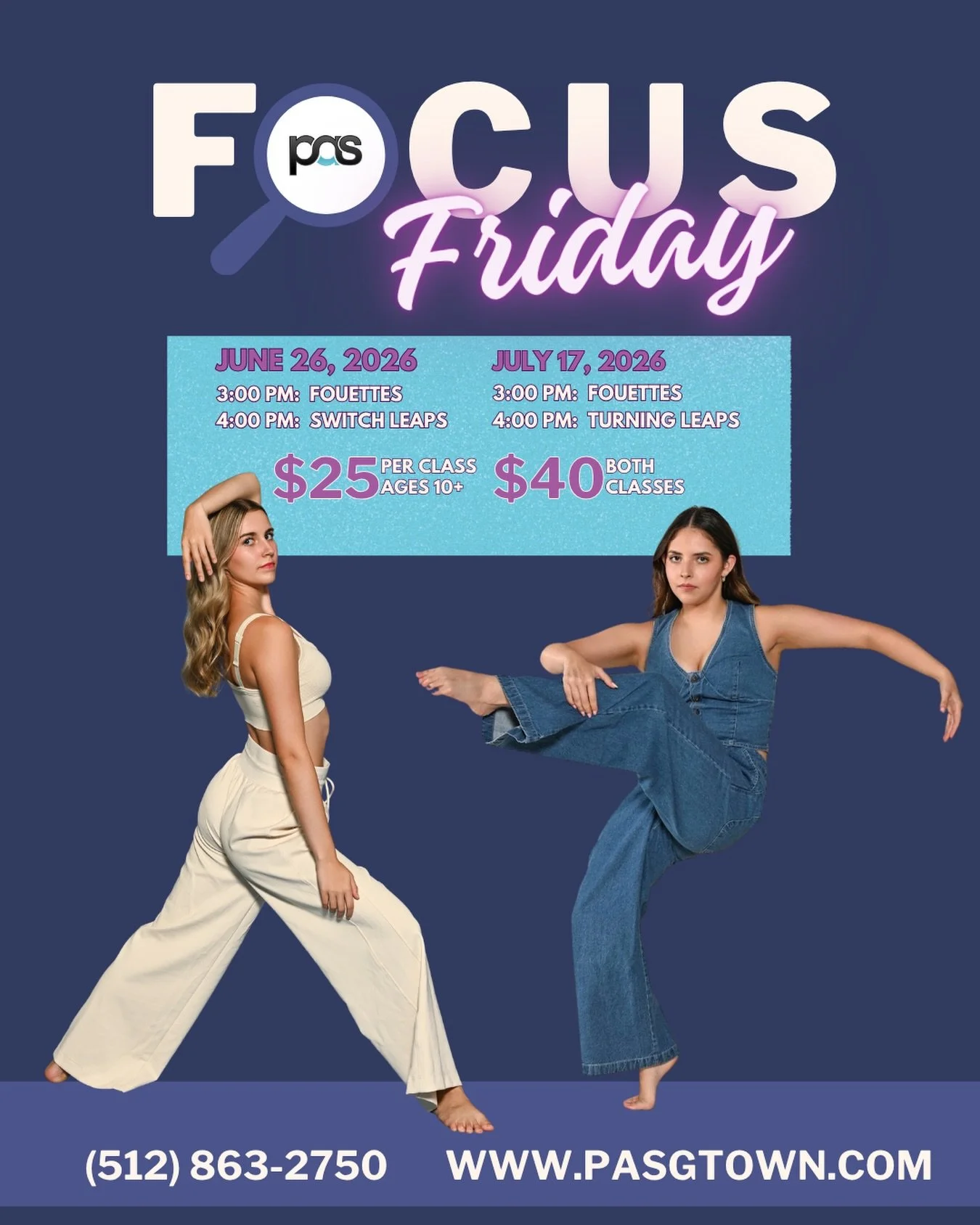 Who is ready to get focused this summer? Join us for our Focus Friday series where we tackle individual skills to help you level up.