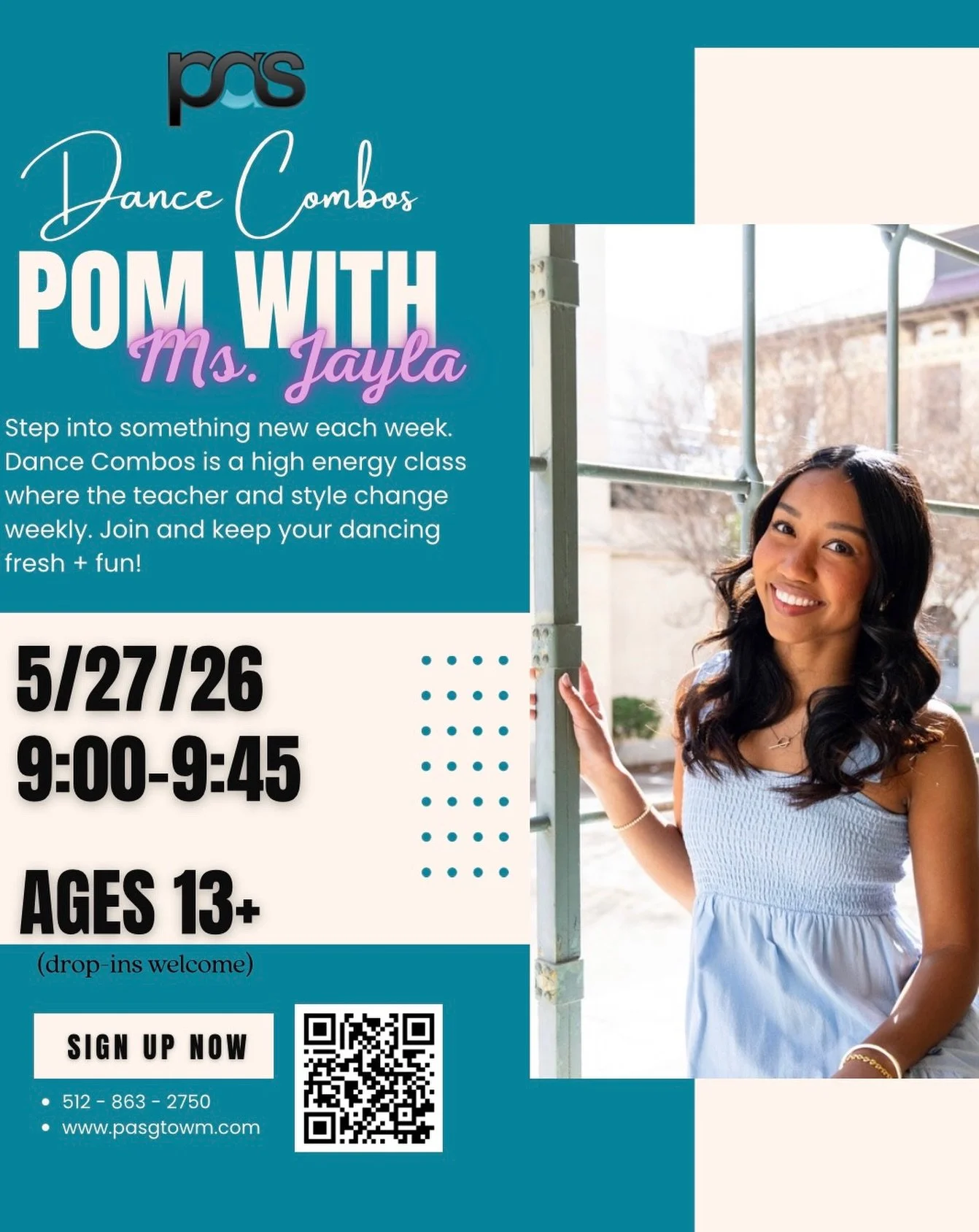 Our last Dance Combos for SZN 40 is next week. We go out with a bang featuring Ms Jayla. Don&rsquo;t miss out!