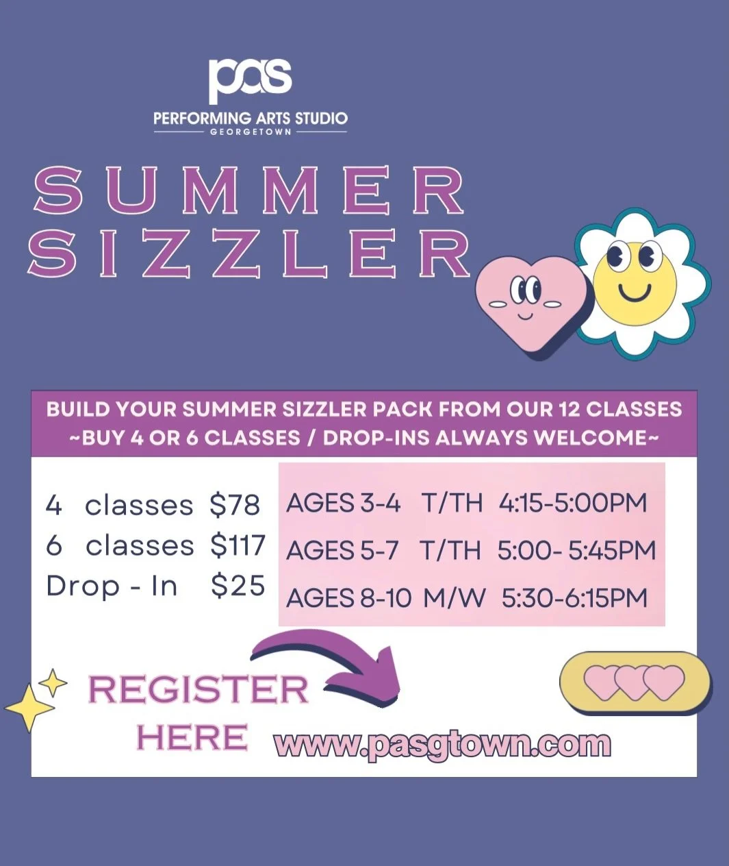 Summer Sizzler is ready to kick off in a few short weeks! Sign up today! ☀️🩵