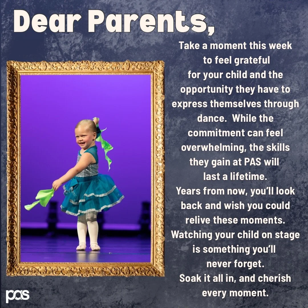 Sit back and enjoy how much your dancer has grown and what they&rsquo;ve accomplished this dance season! 🩵🪩