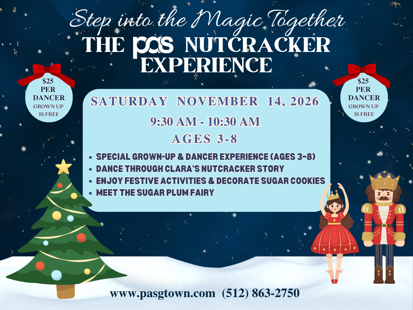 Nutcracker Experience: Grown-Up &amp; Me