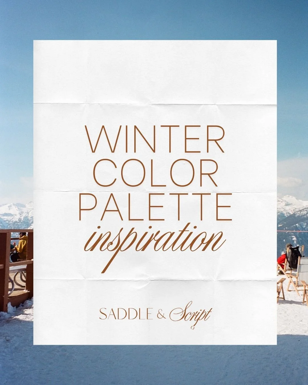 Winter color palettes your brand will love! ❄️

From deep evergreens to warm taupes and moody blues, these winter palettes bring depth, softness, and a timeless feel to modern brand design. This season, we&rsquo;re especially drawn to brand color pal