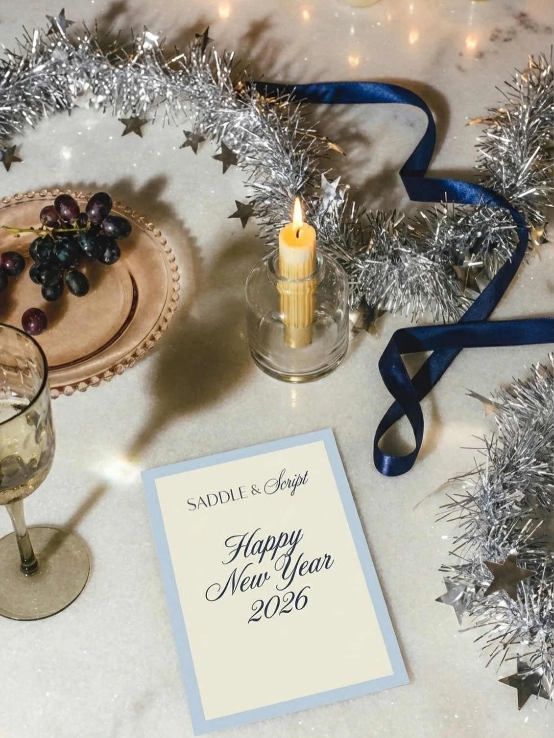 New year, clear direction. ✨

In 2026, we&rsquo;re bringing thoughtful branding, elevated design, and marketing rooted in strategy, not trends. Here&rsquo;s to building brands that last.

Happy New Year from Saddle &amp; Script 🤎
xo Brittney &amp; L