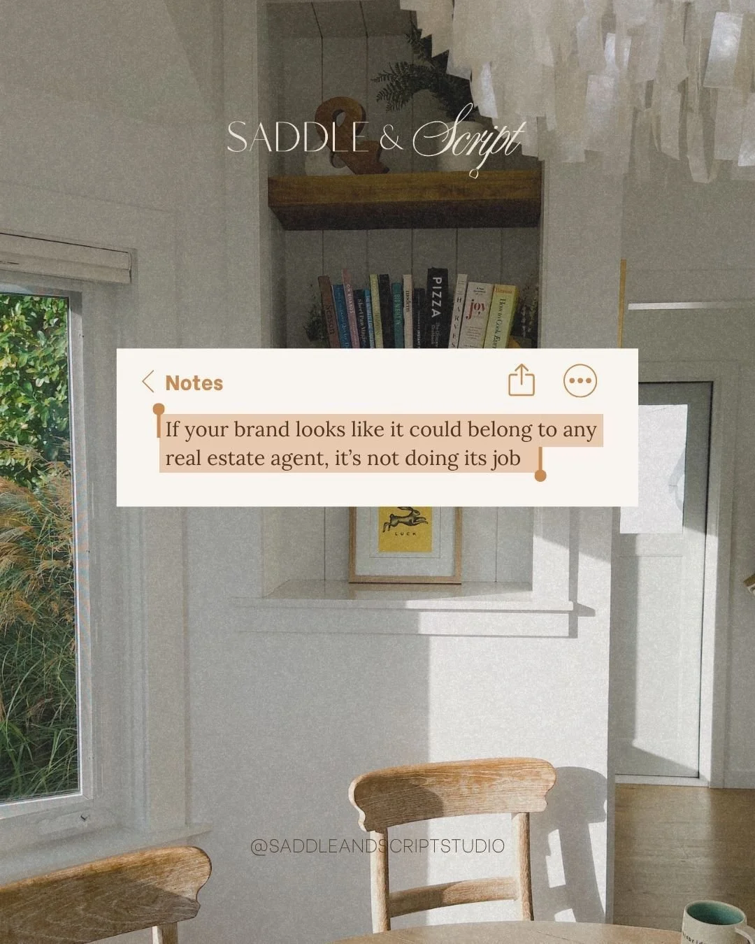 If your brand looks like it could belong to any real estate agent, it&rsquo;s not doing its job.

In a crowded market, similarity doesn&rsquo;t build recognition, it works against it.

Many real estate brands rely on the same visual cues:
similar col