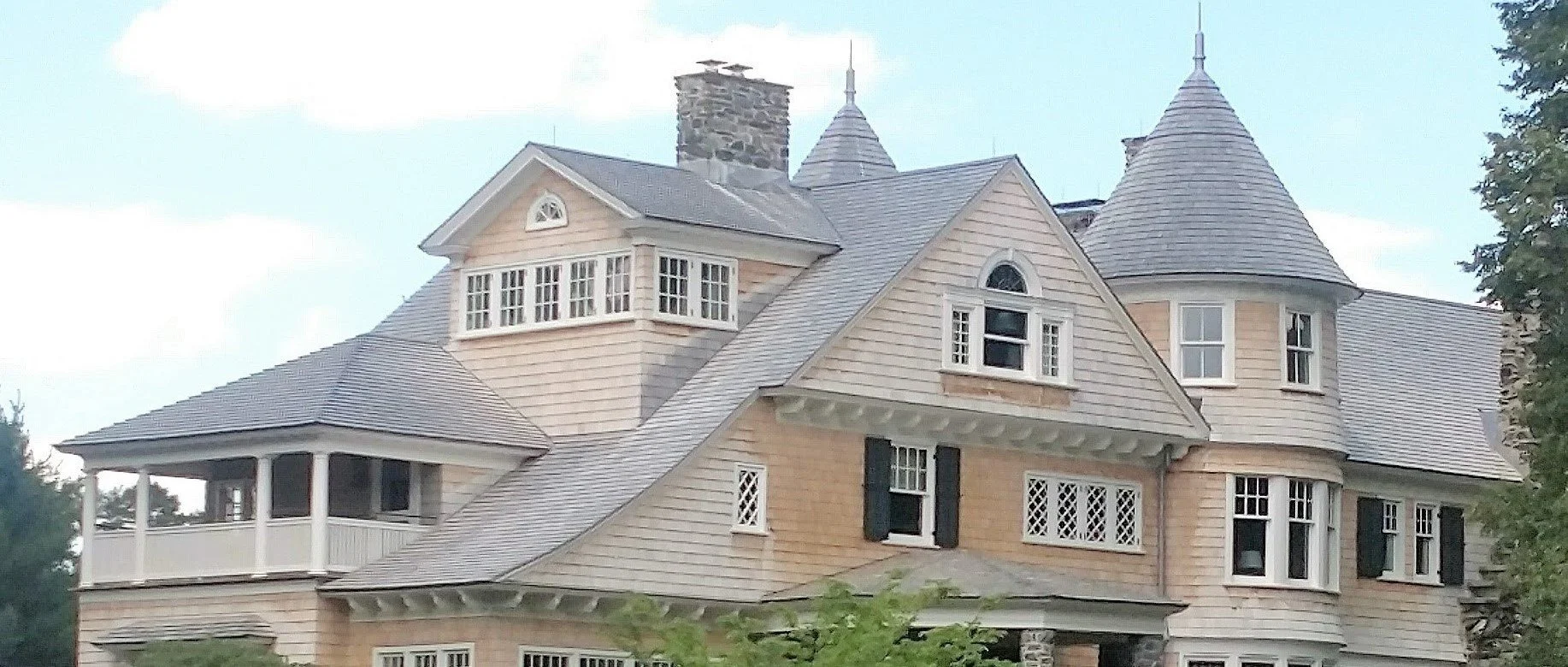 The Rocks, historical Restoration/preservation featuring wood roofing and wood siding in Washington, CT, by Slate and Copper Services
