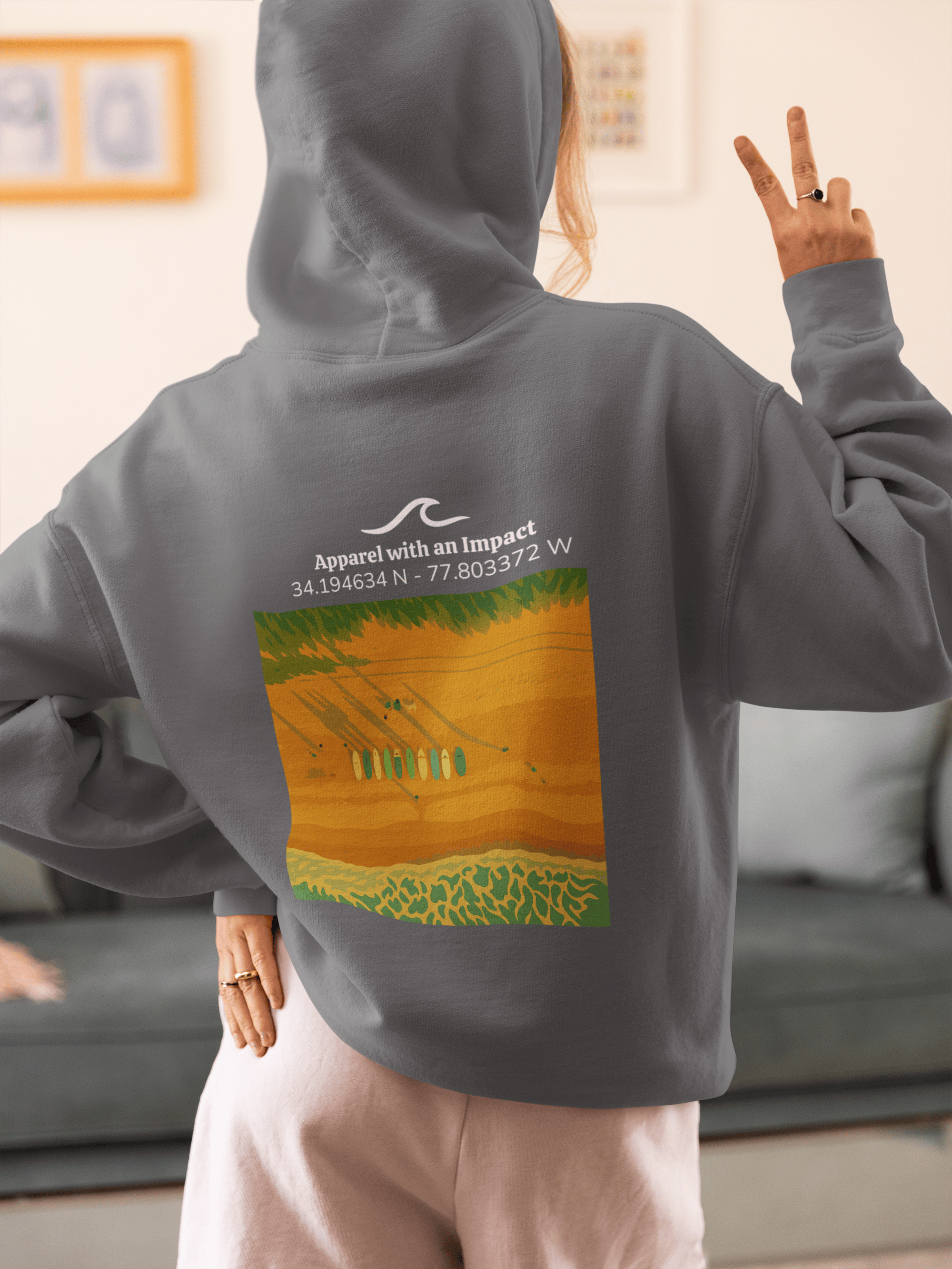 Surf School Classic Coastal Hoodie