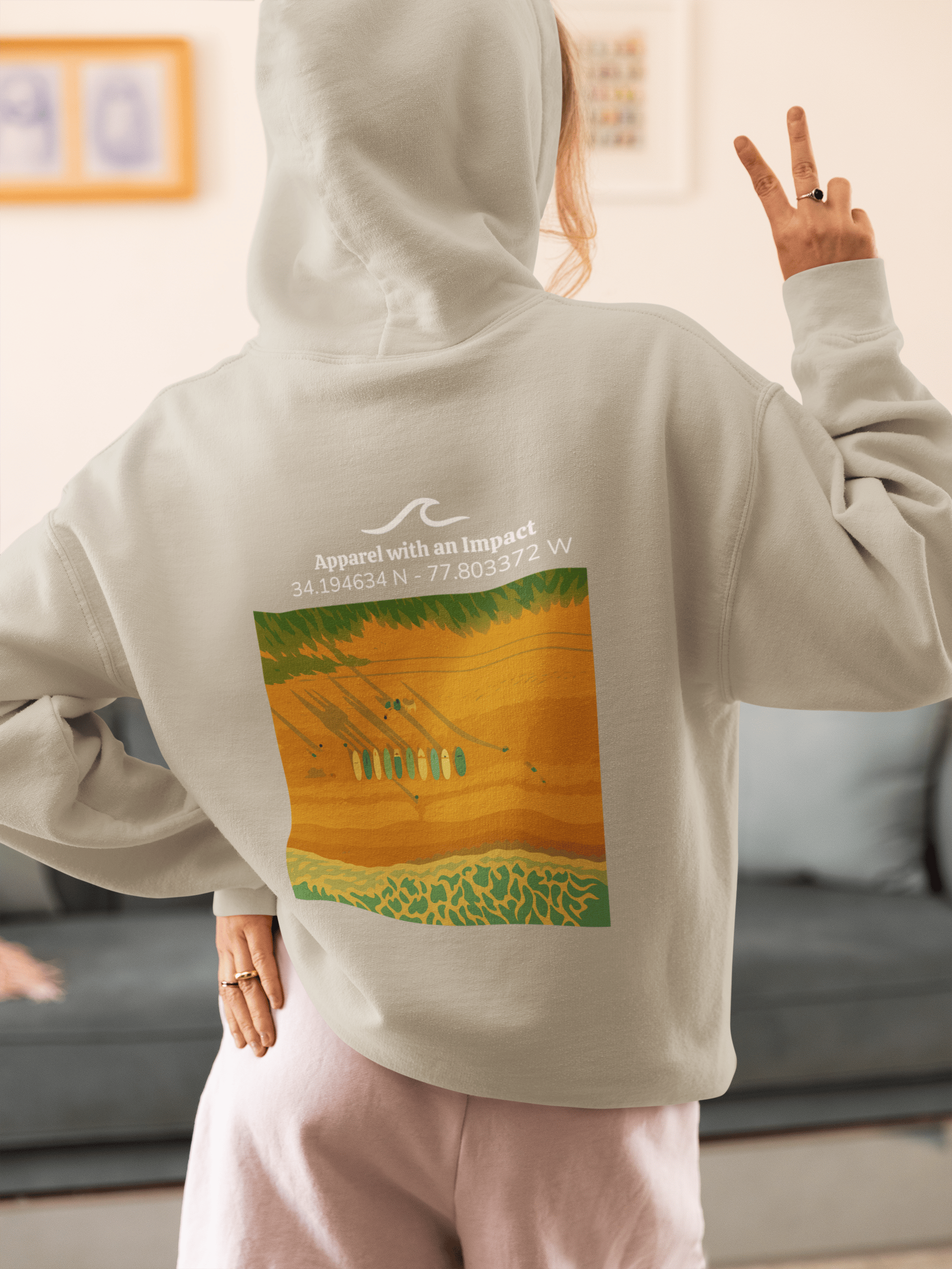 Surf School Classic Coastal Hoodie