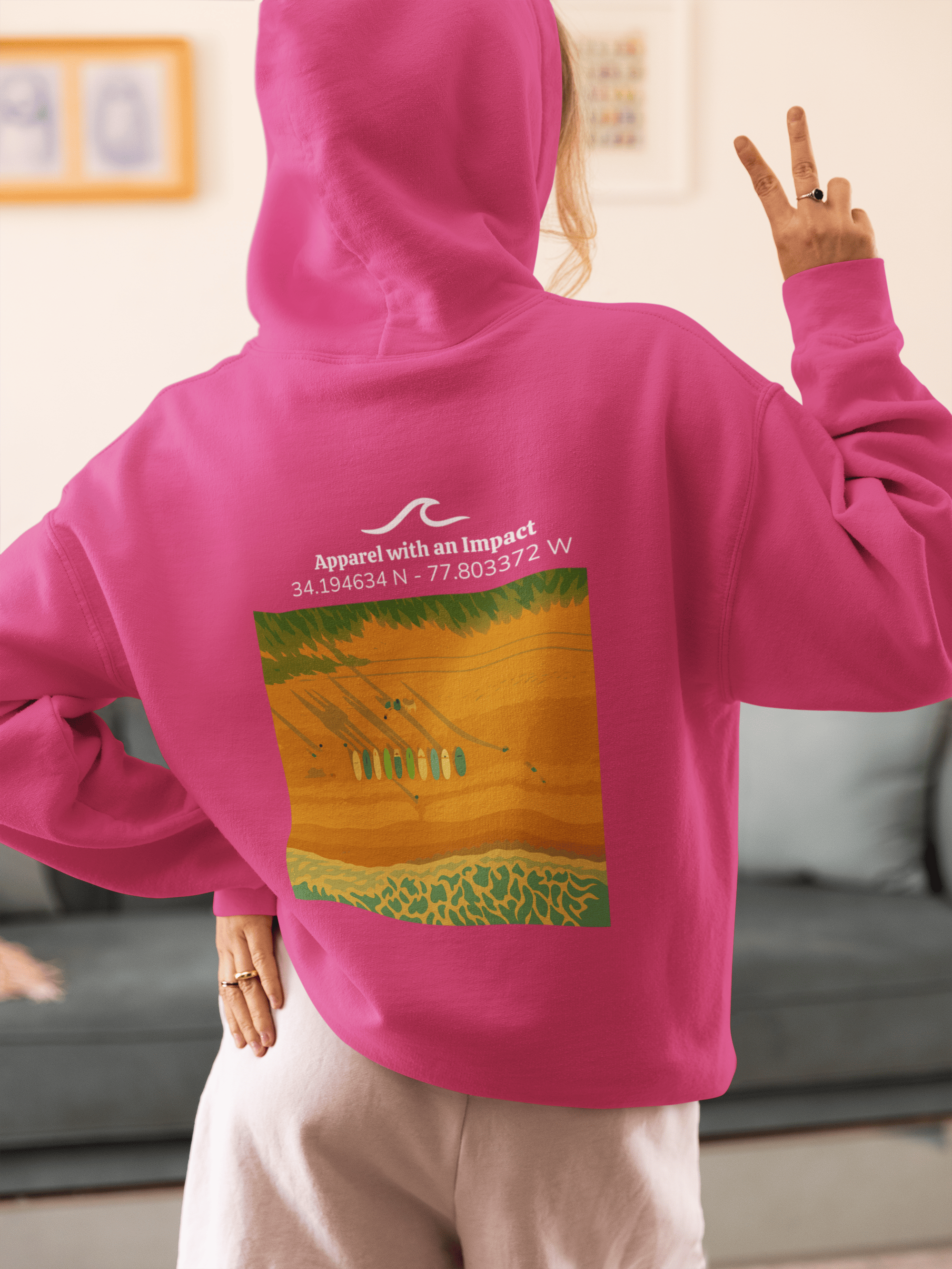 Surf School Classic Coastal Hoodie