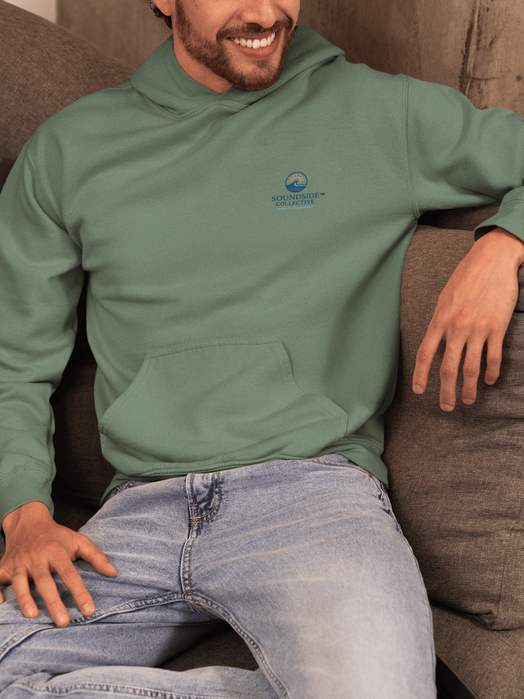 Shoreline Sunrise Classic Coastal Hoodie