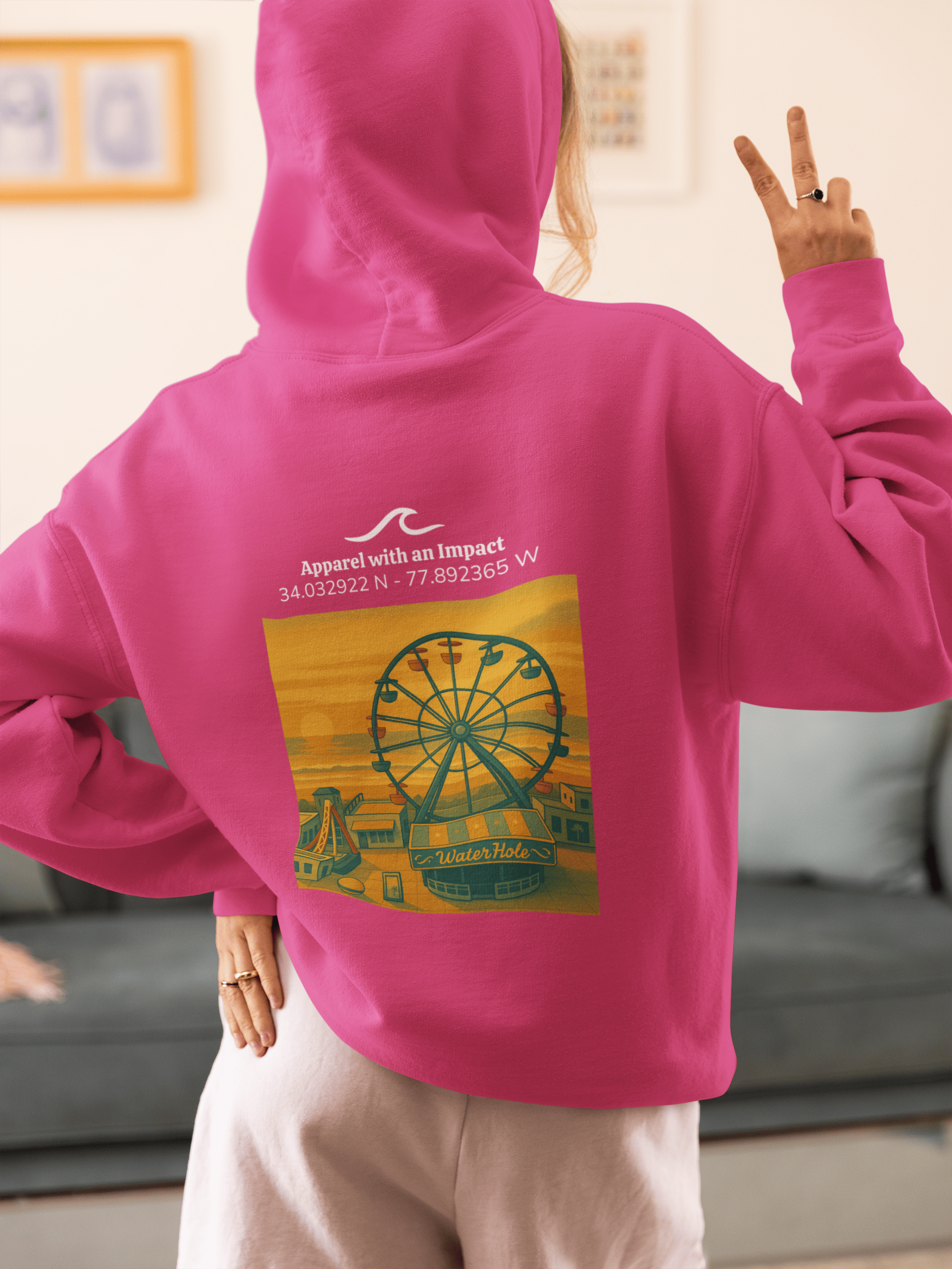 Carolina Ferris Wheel Classic Coastal Hoodie