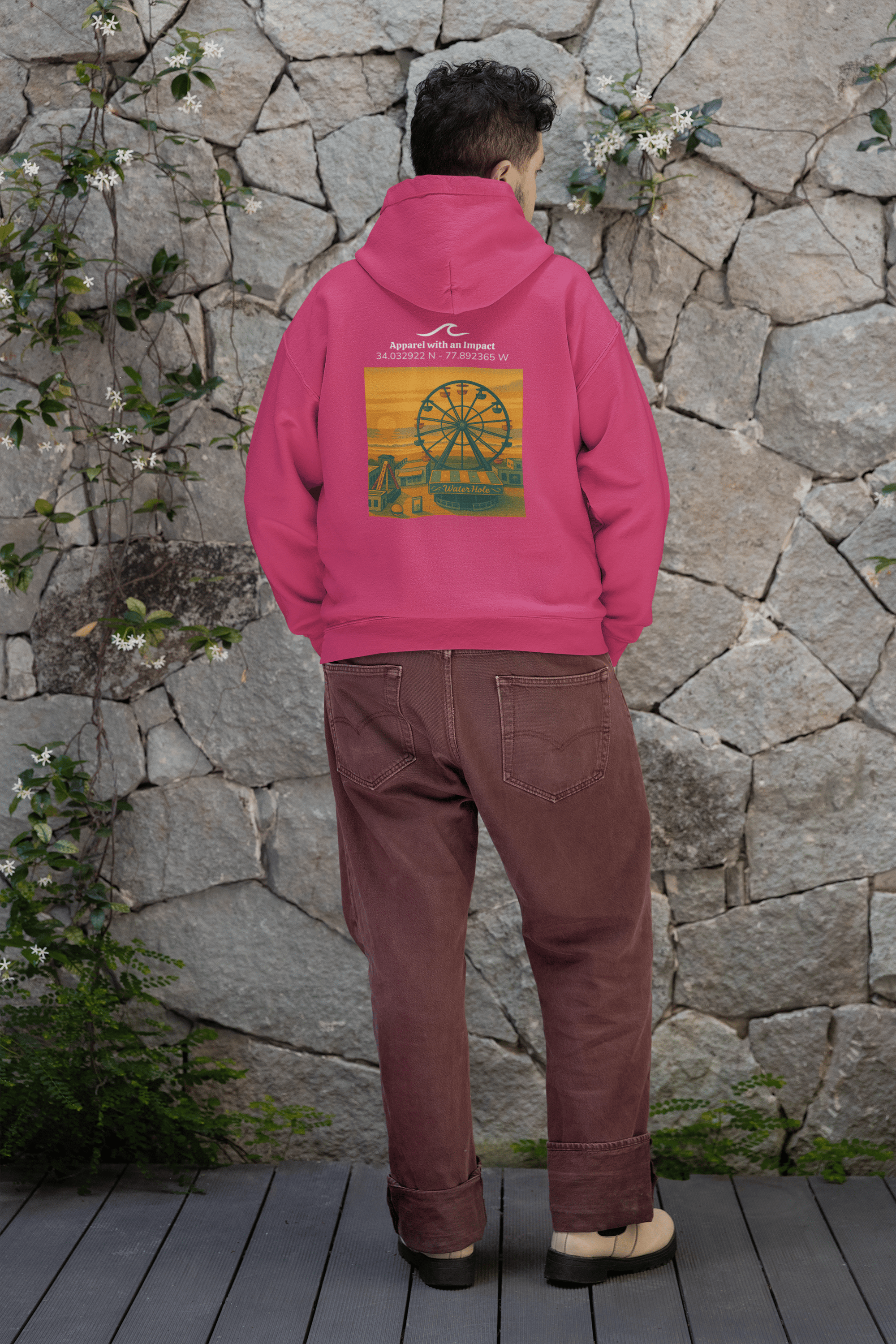 Carolina Ferris Wheel Classic Coastal Hoodie