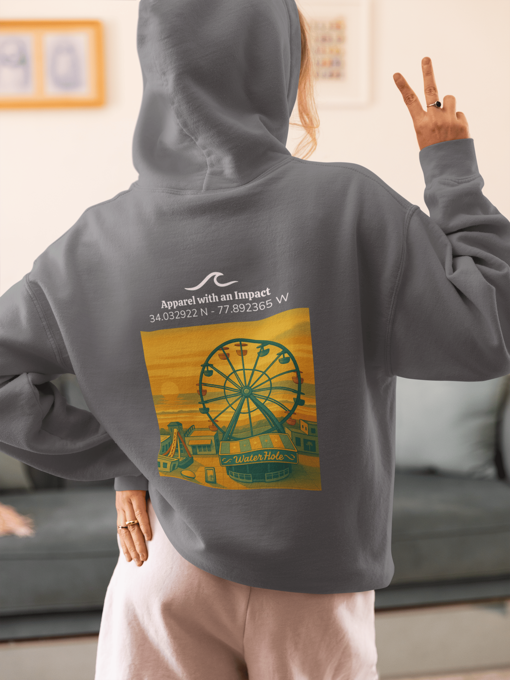 Carolina Ferris Wheel Classic Coastal Hoodie