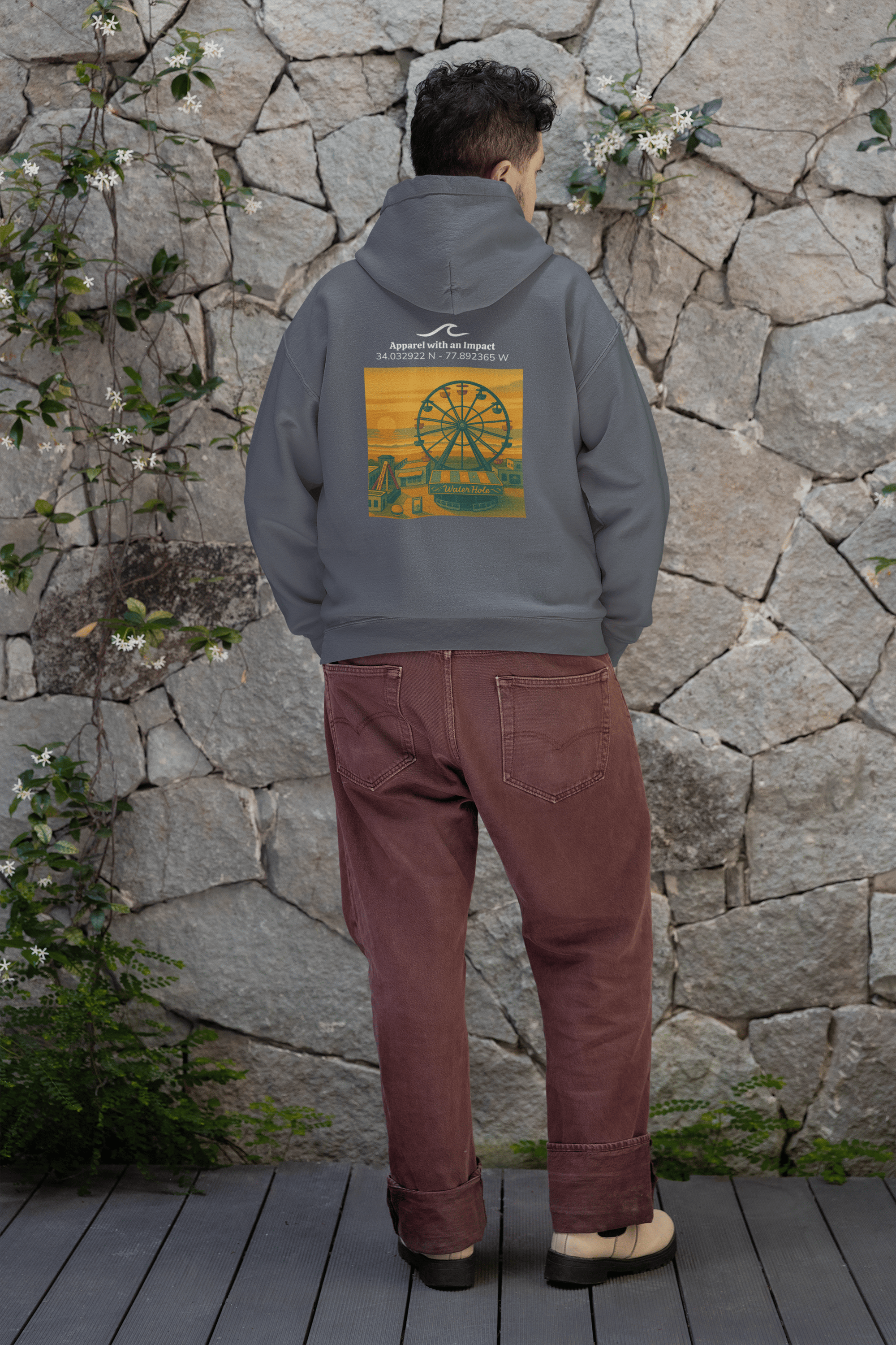 Carolina Ferris Wheel Classic Coastal Hoodie