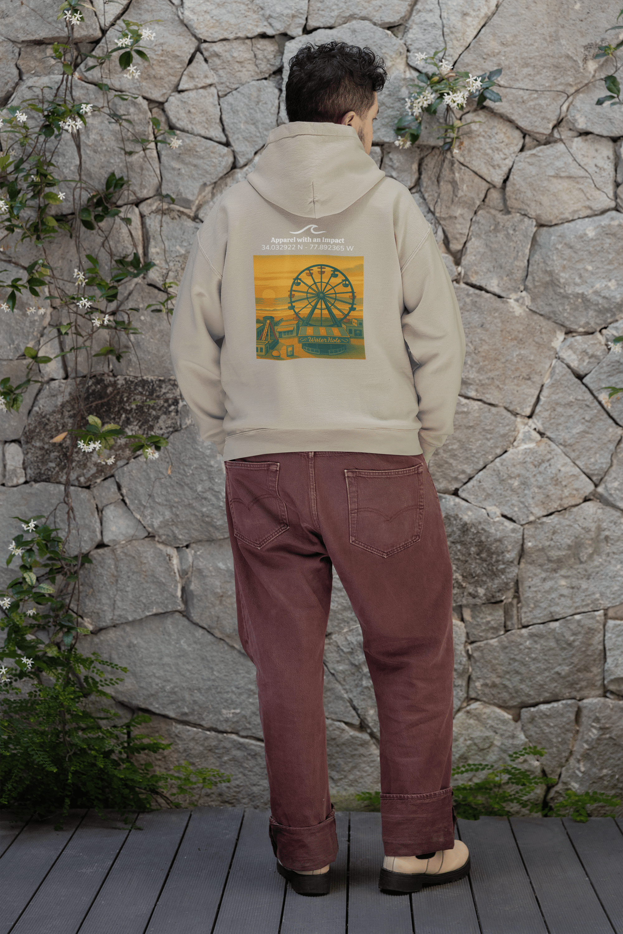 Carolina Ferris Wheel Classic Coastal Hoodie