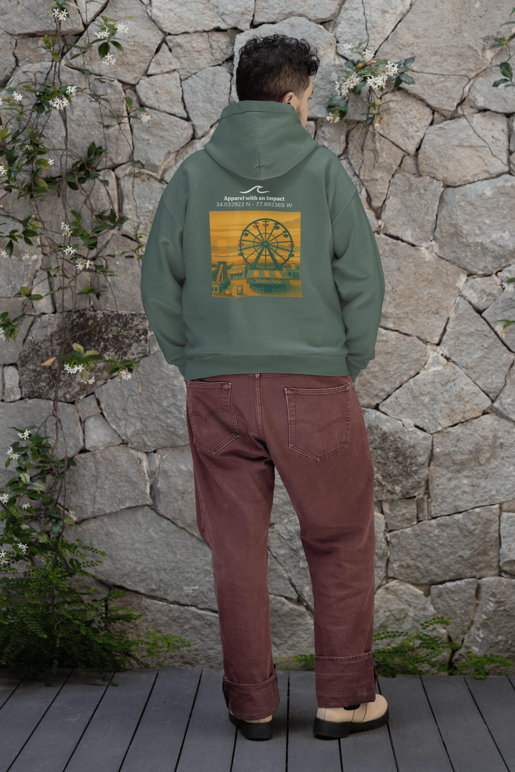 Carolina Ferris Wheel Classic Coastal Hoodie