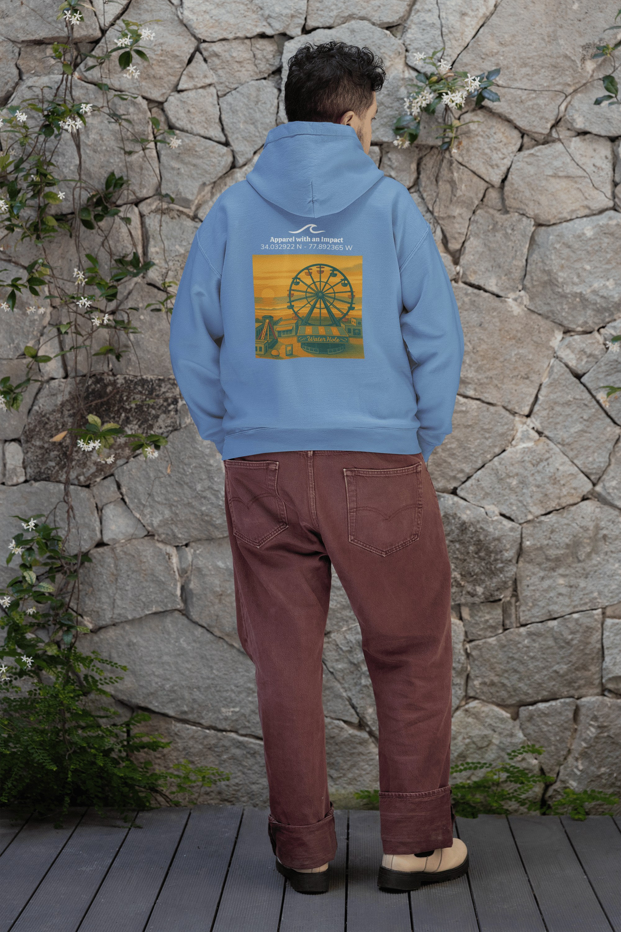 Carolina Ferris Wheel Classic Coastal Hoodie