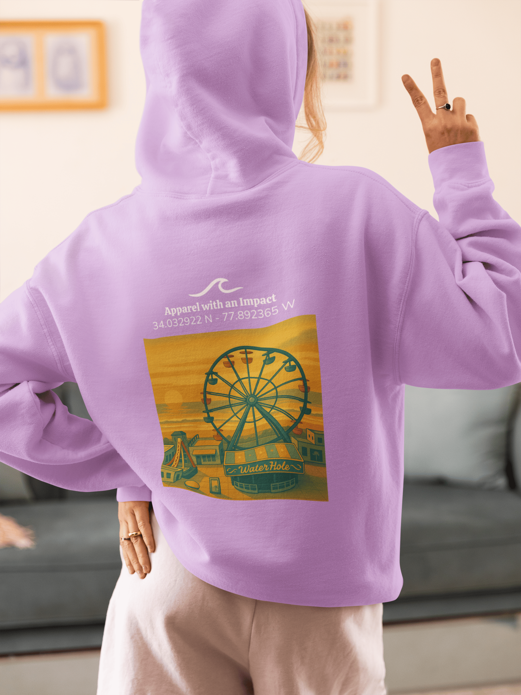Carolina Ferris Wheel Classic Coastal Hoodie