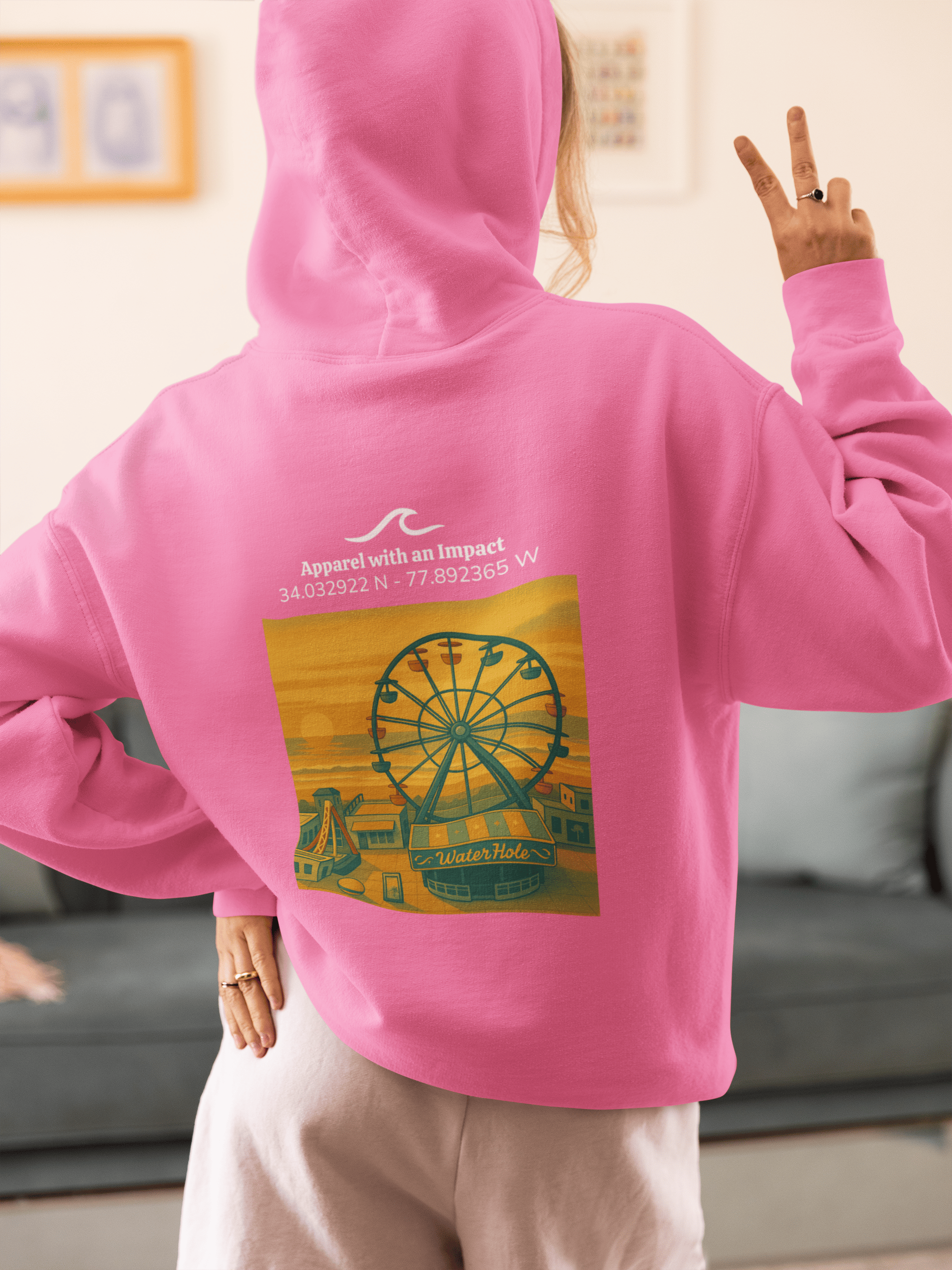 Carolina Ferris Wheel Classic Coastal Hoodie