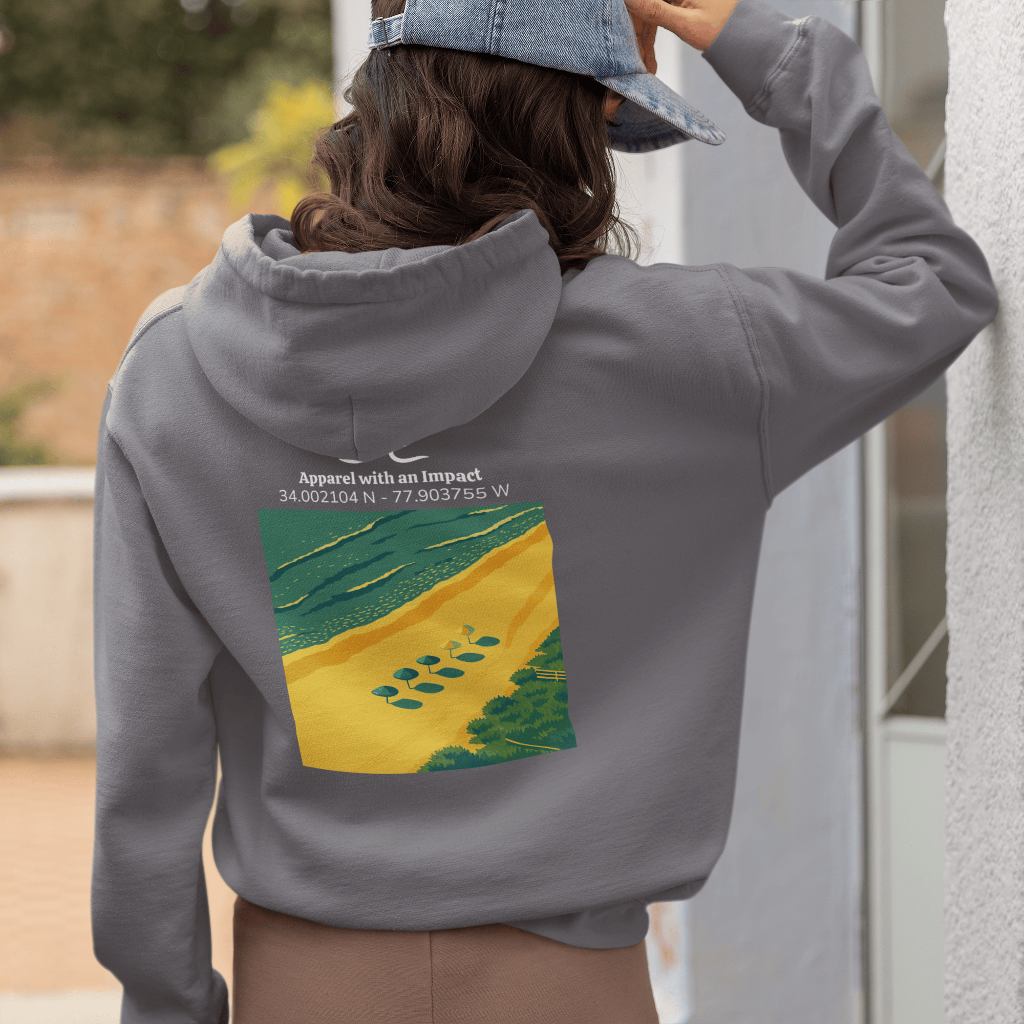 Beach Day Classic Coastal Hoodie