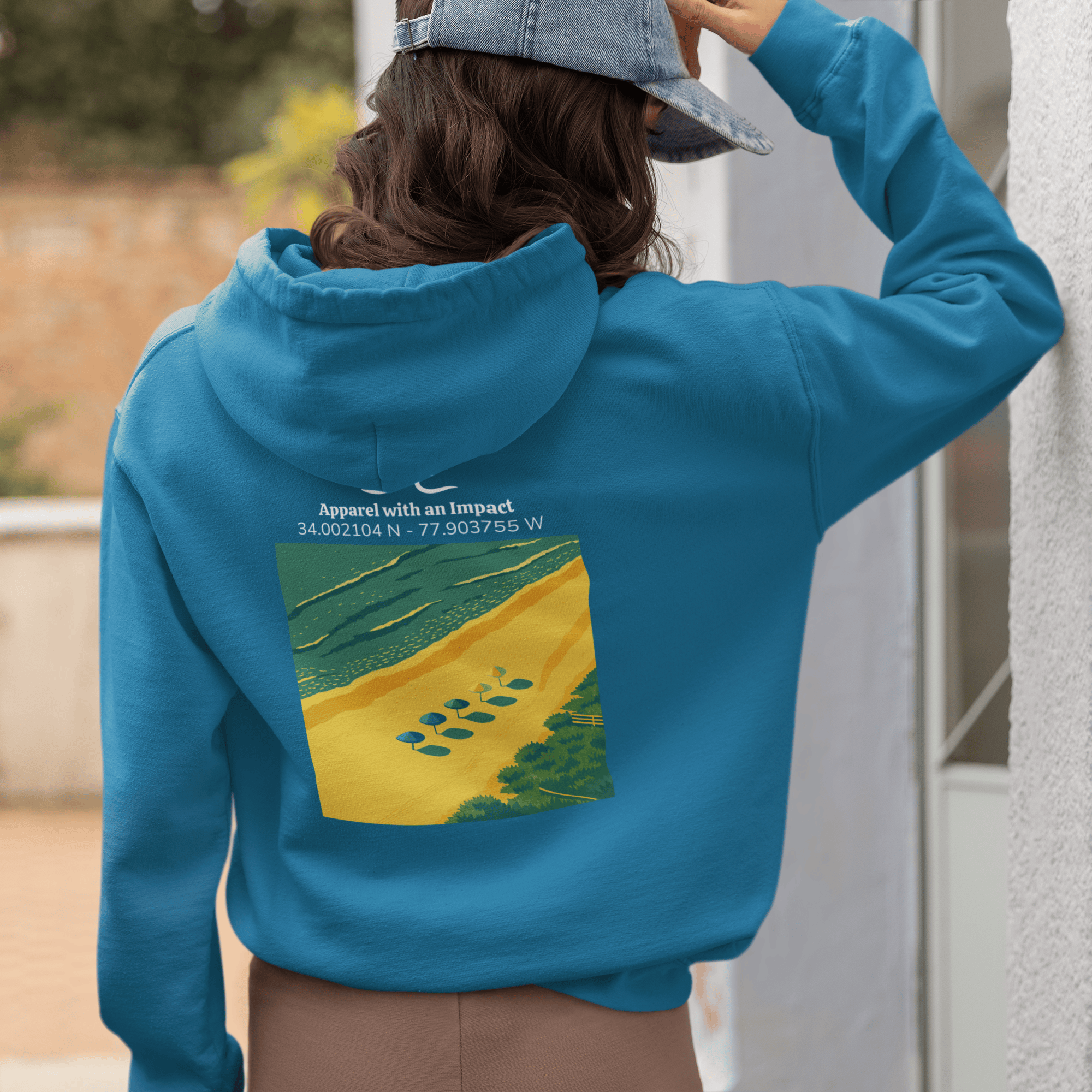 Beach Day Classic Coastal Hoodie