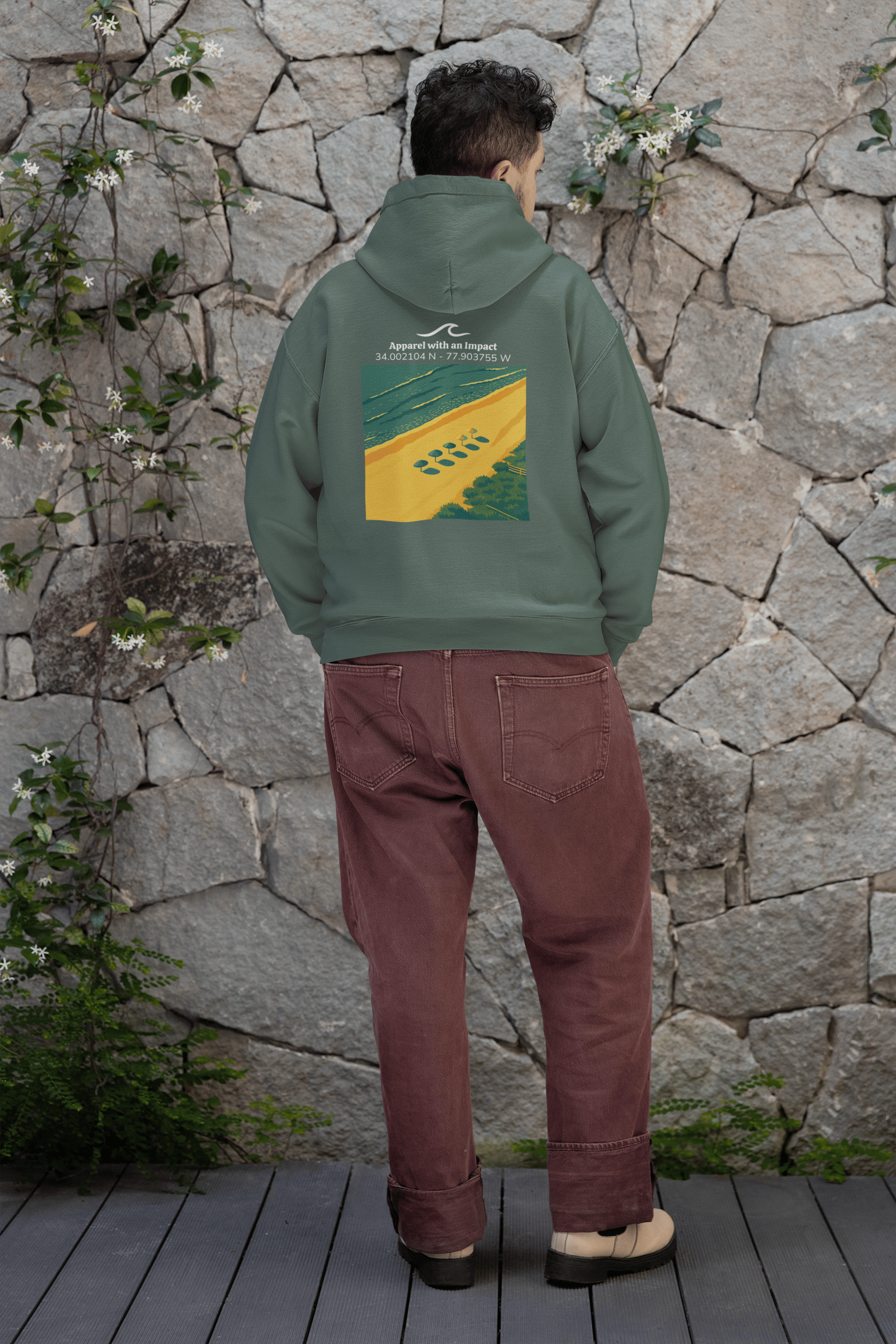 Beach Day Classic Coastal Hoodie