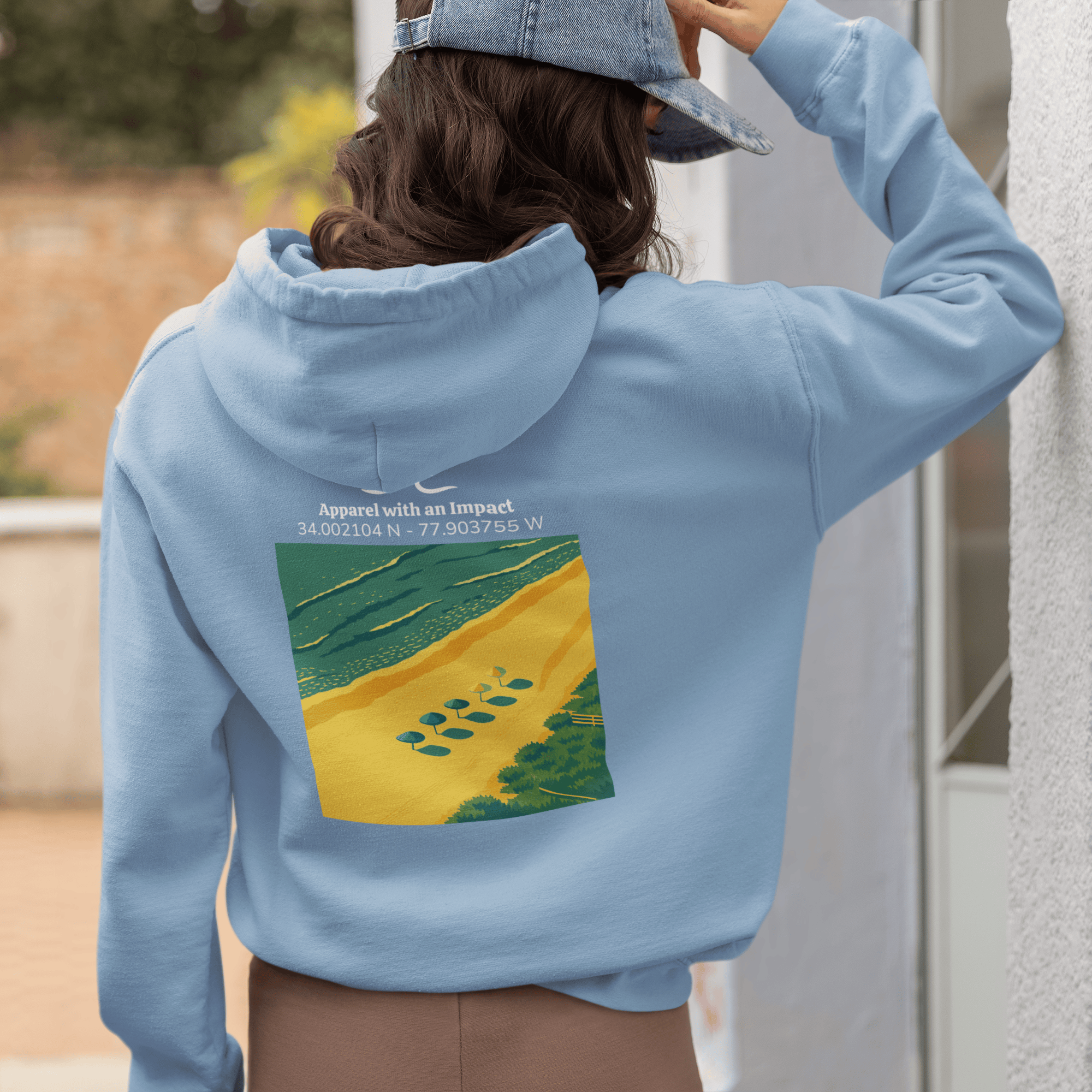 Beach Day Classic Coastal Hoodie