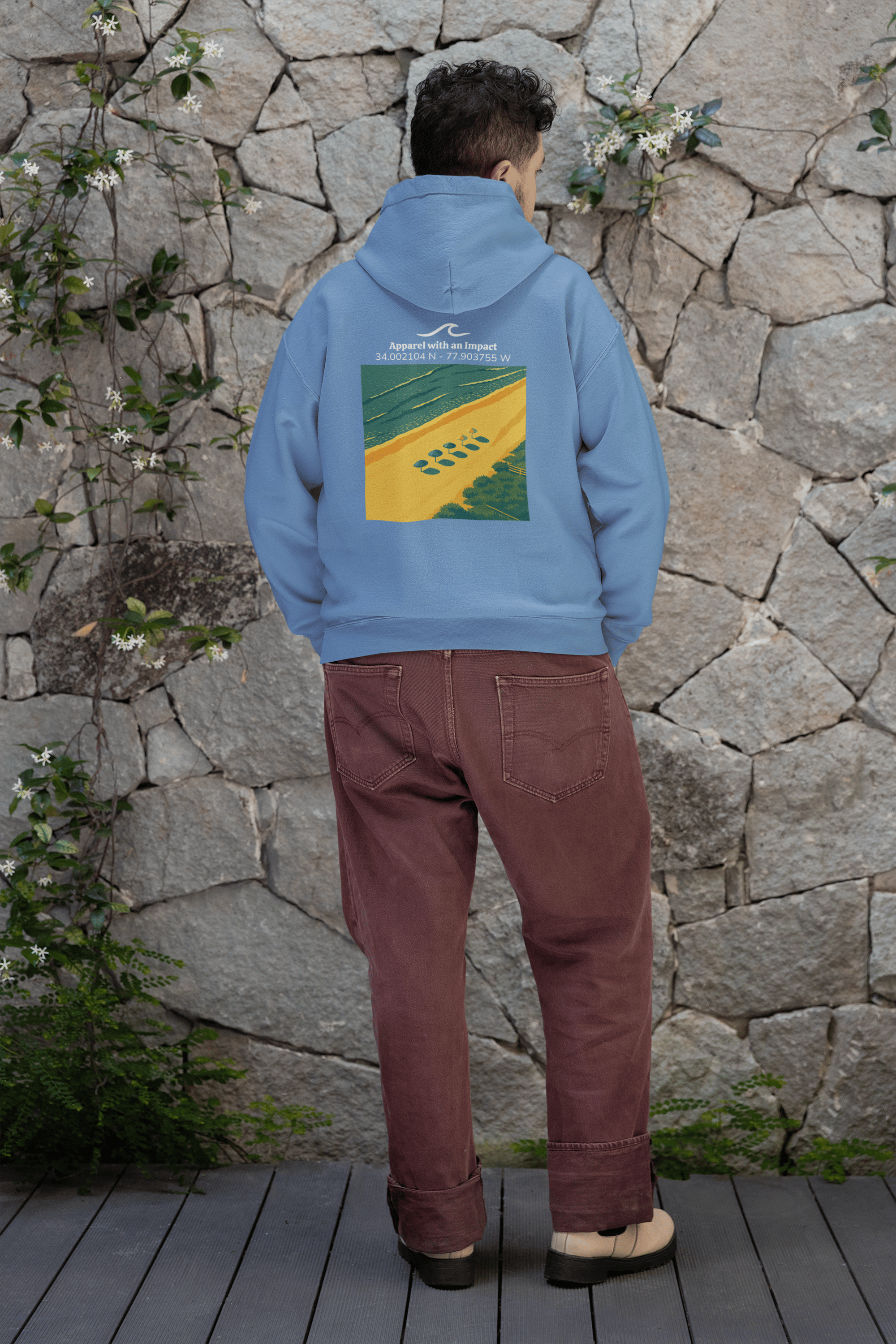 Beach Day Classic Coastal Hoodie