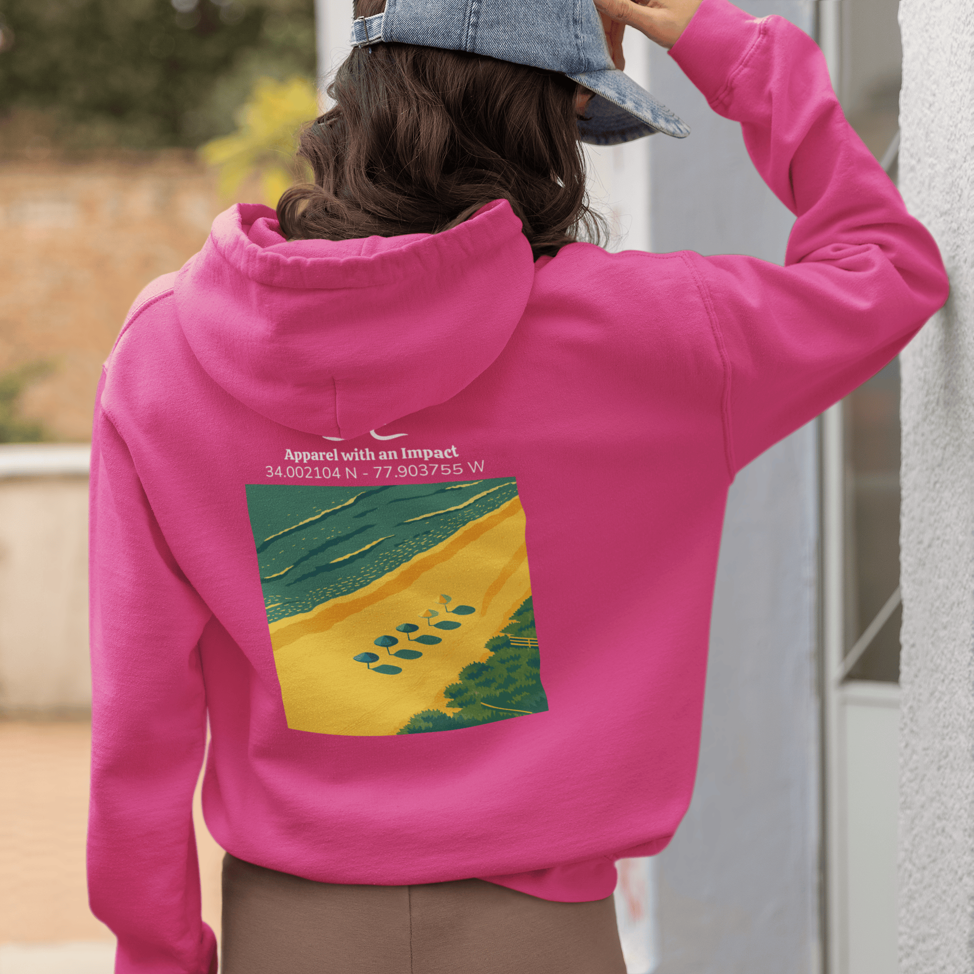 Beach Day Classic Coastal Hoodie