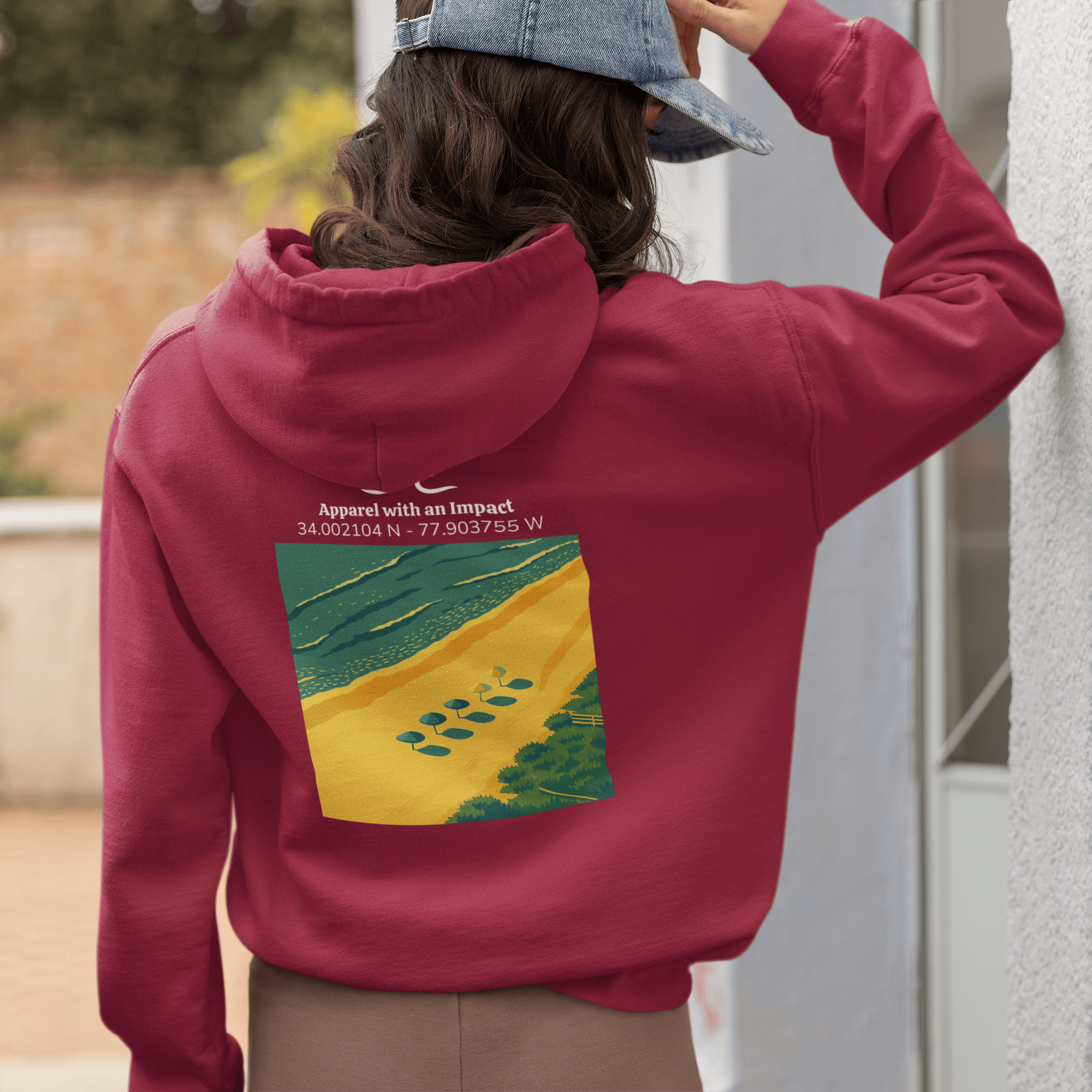 Beach Day Classic Coastal Hoodie