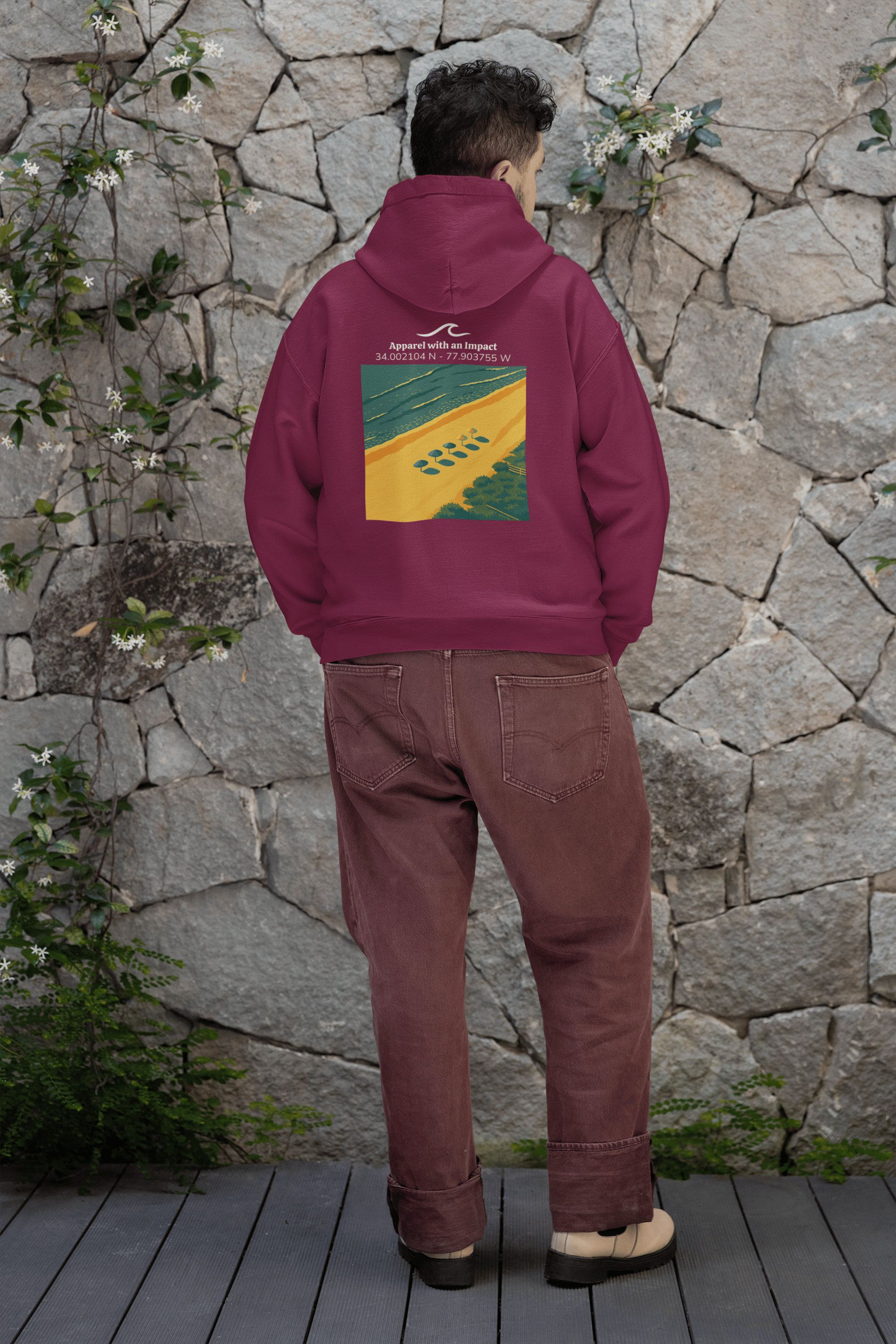 Beach Day Classic Coastal Hoodie