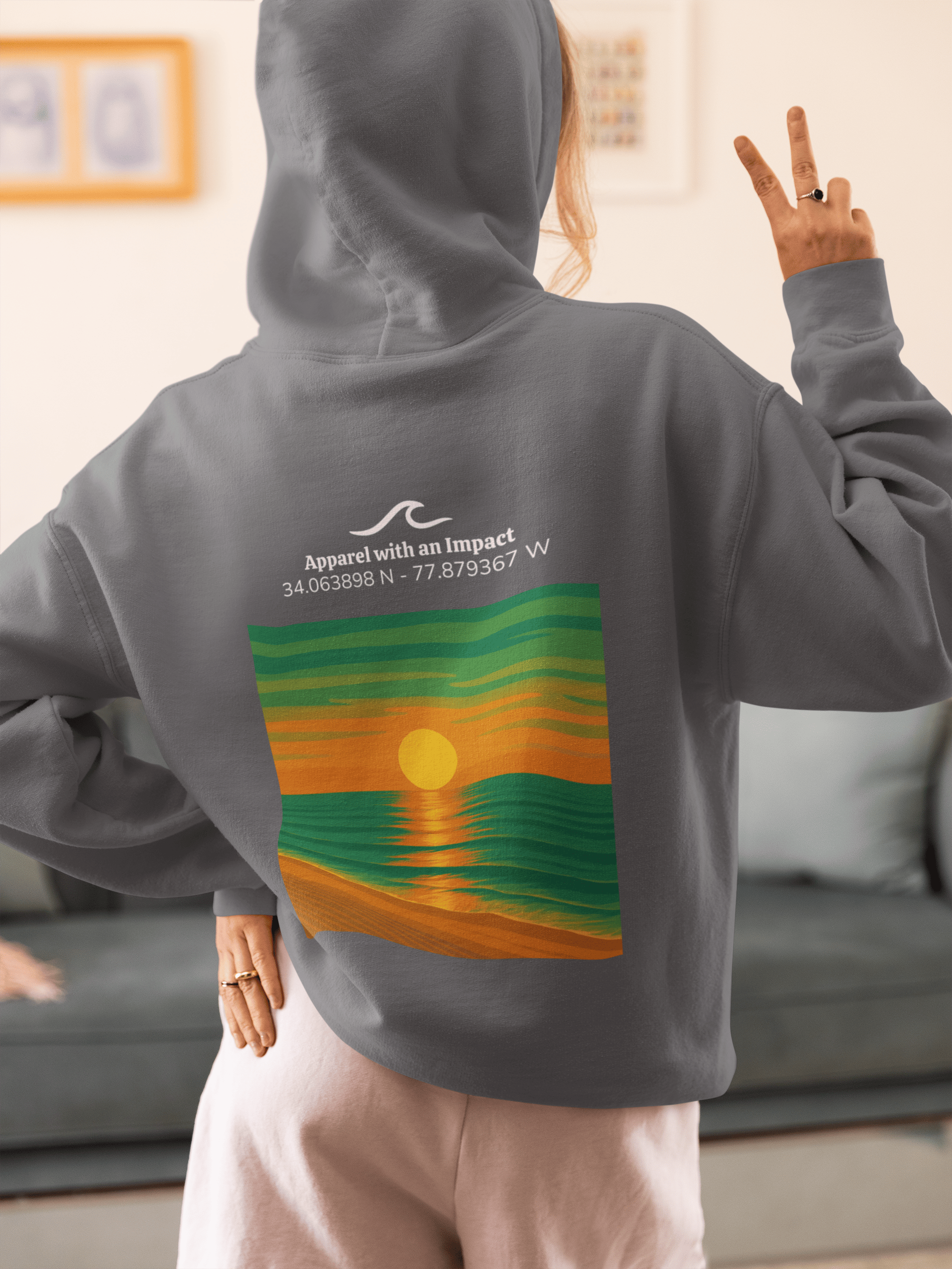 Ocean Dawn Classic Coastal Hoodie