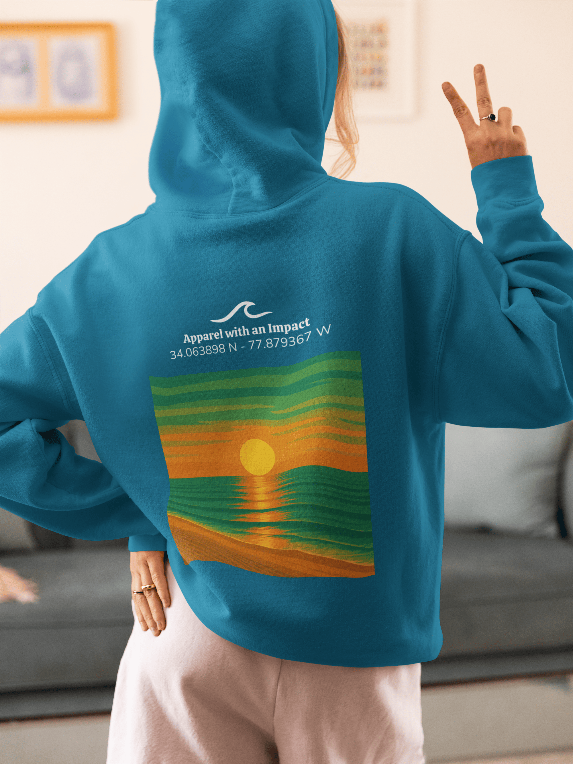 Ocean Dawn Classic Coastal Hoodie