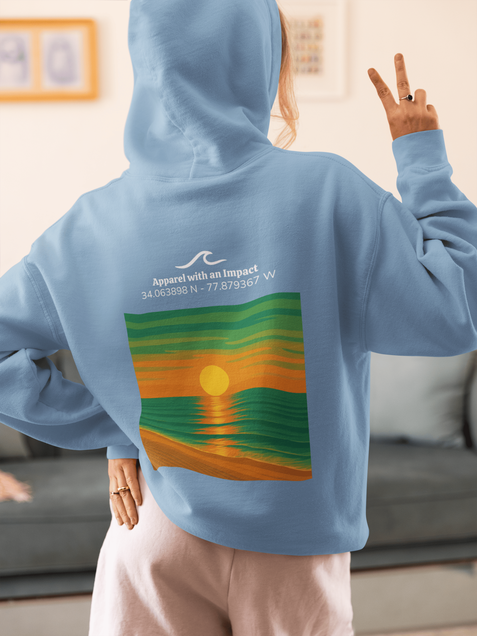 Ocean Dawn Classic Coastal Hoodie