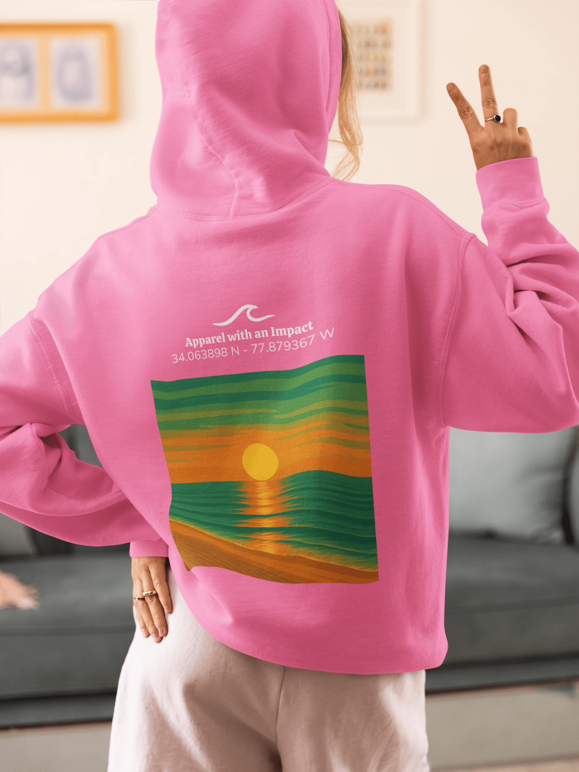 Ocean Dawn Classic Coastal Hoodie