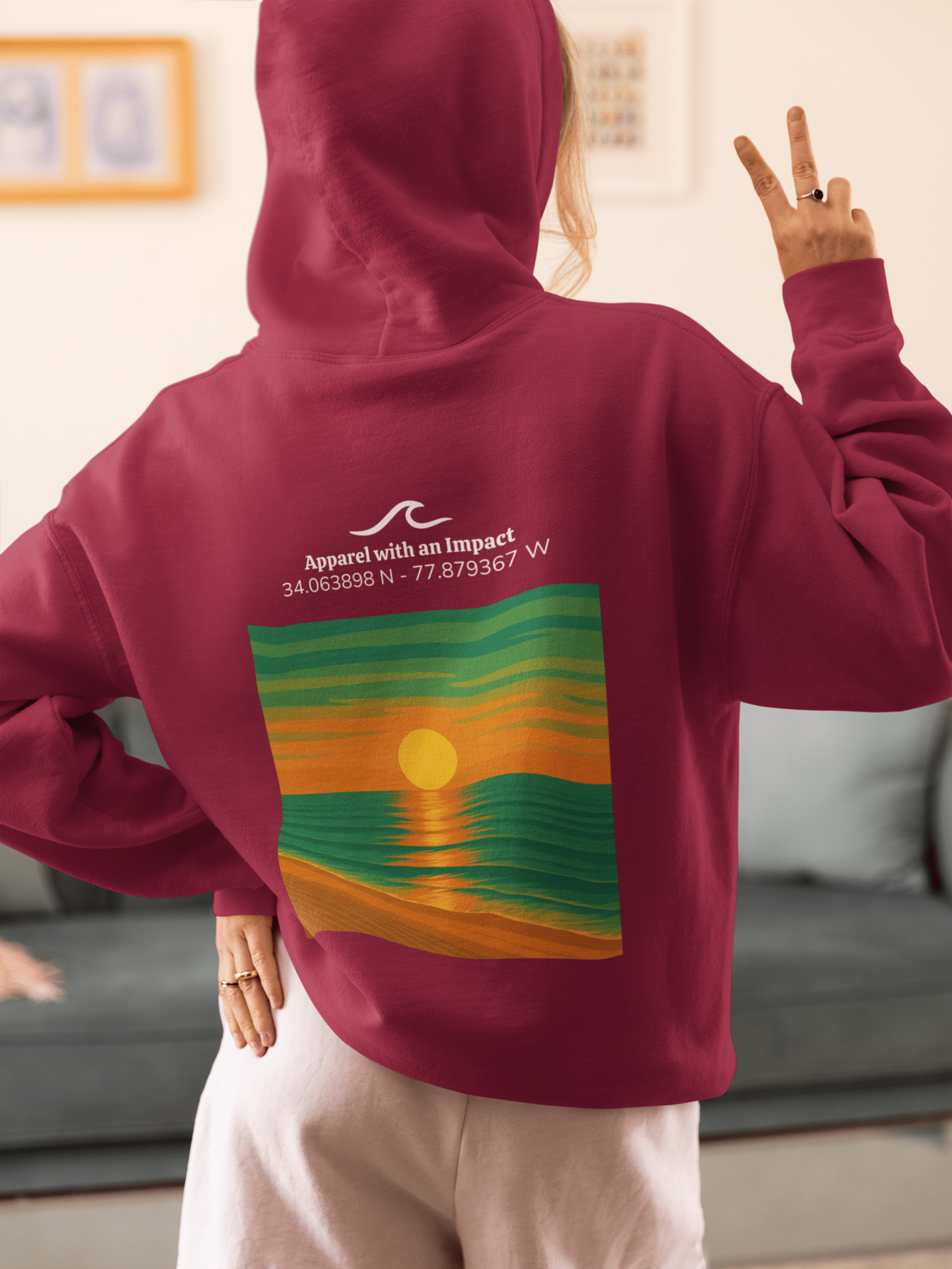 Ocean Dawn Classic Coastal Hoodie