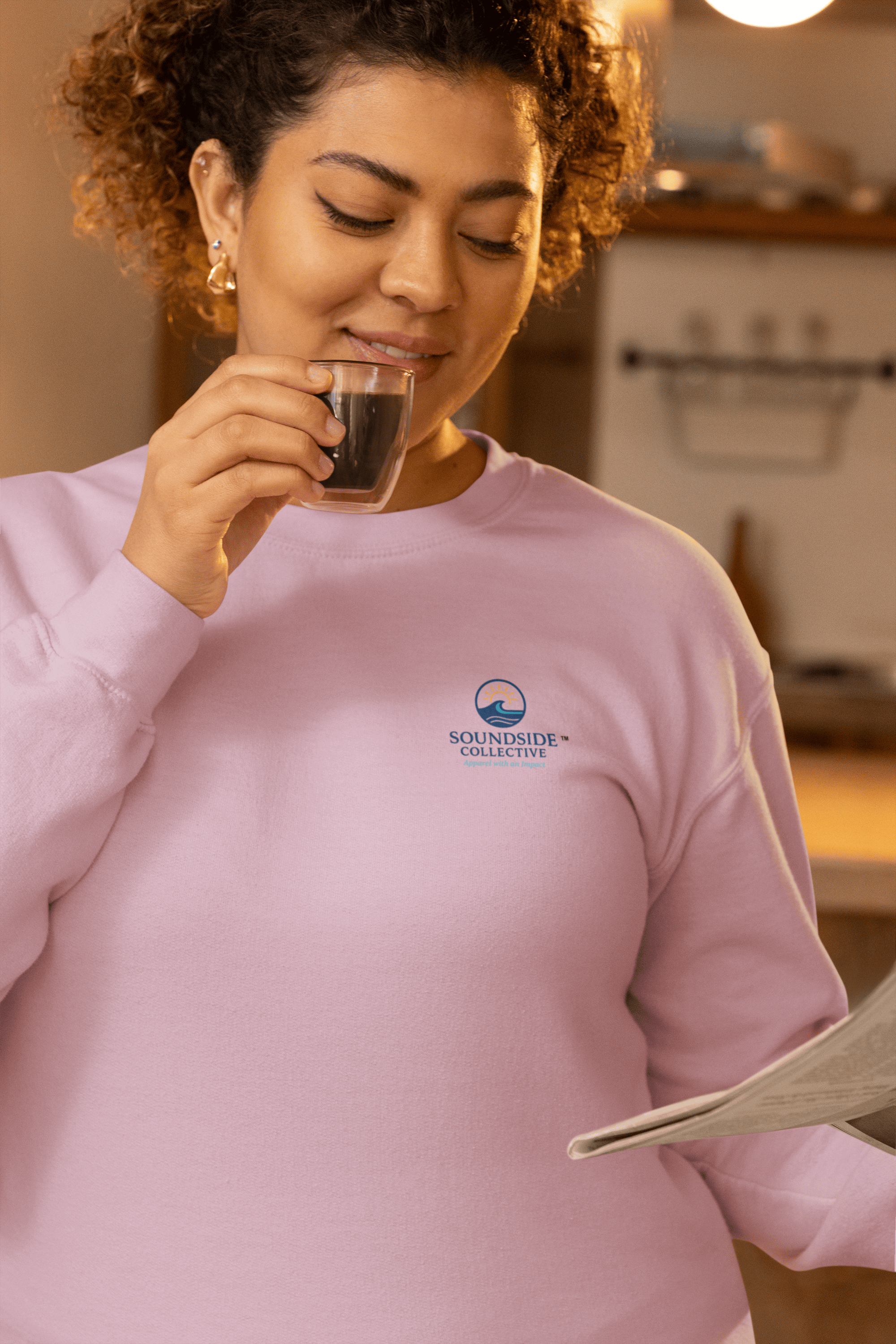 Carolina Ferris Wheel Classic Coastal Crewneck Sweatshirt