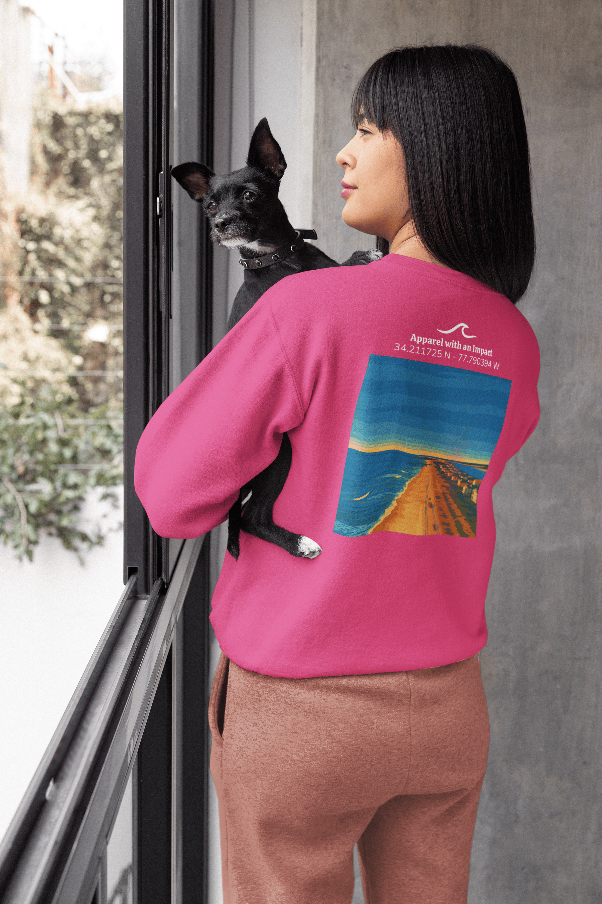 Carolina Coast Classic Coastal Crewneck Sweatshirt